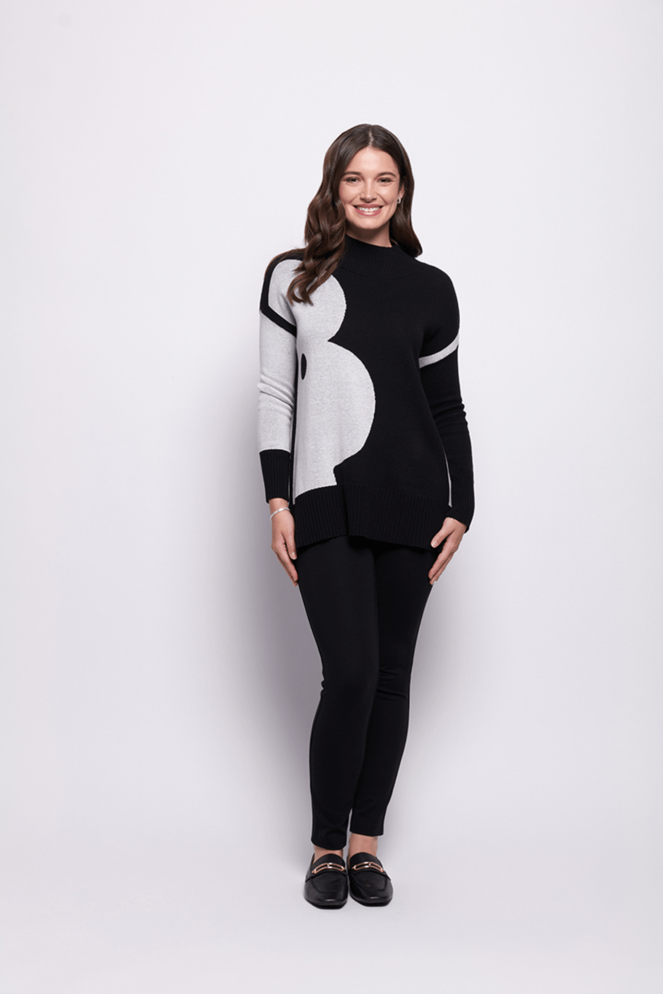 Foil FO8090 Black Roar Some Mono FlowerJumper - Dotique - Foil