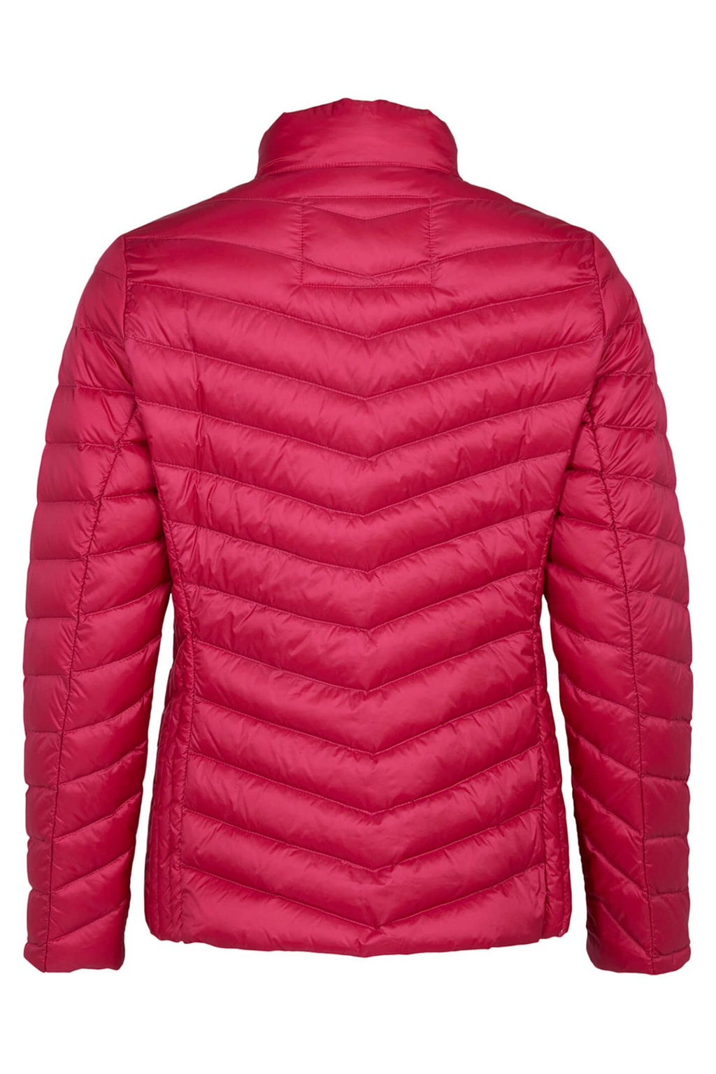 Frandsen 528-588-44 Fuchsia Pink Padded Zip Front Jacket - Dotique