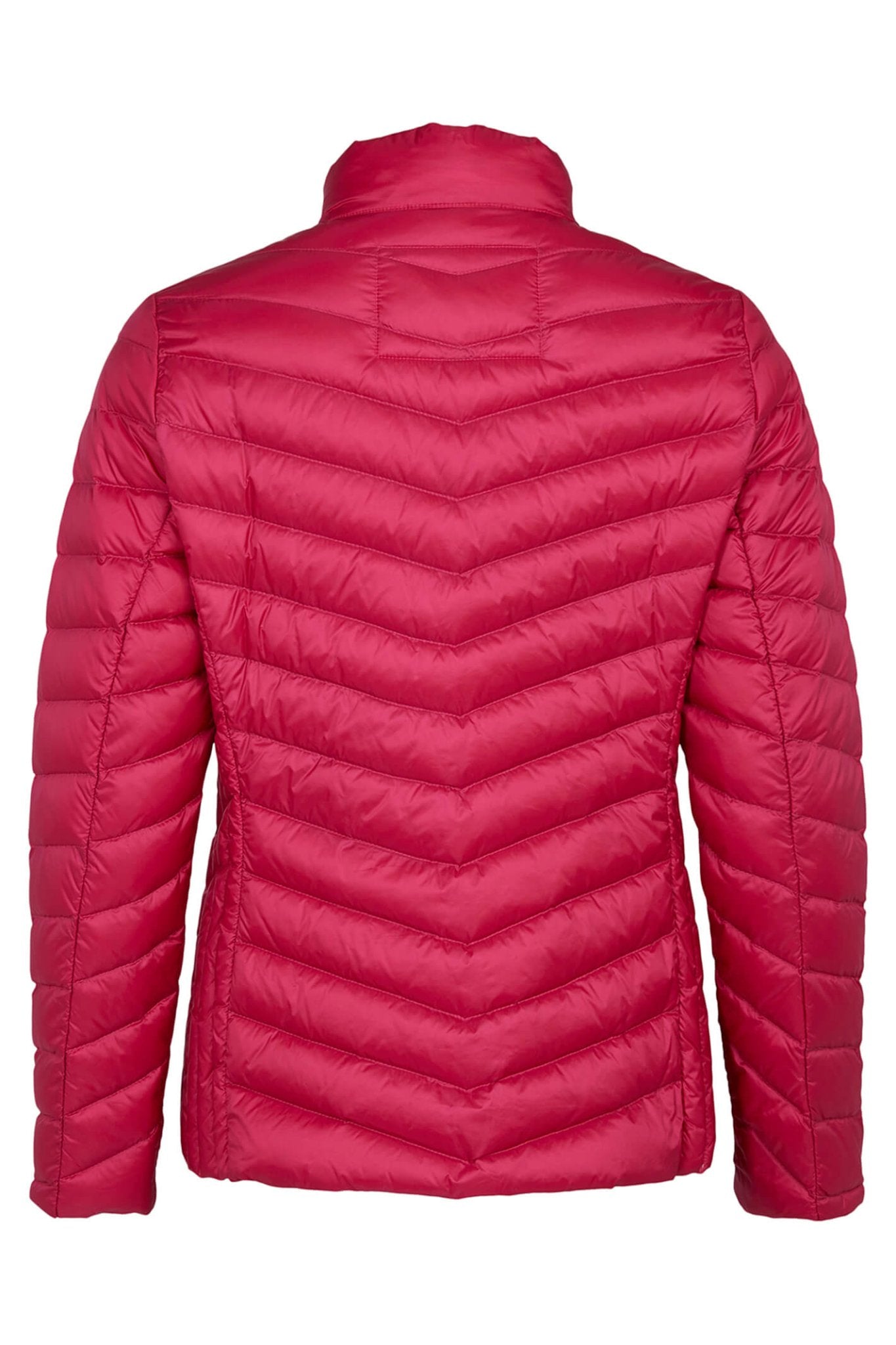 Frandsen 528-588-44 Fuchsia Pink Padded Zip Front Jacket - Dotique