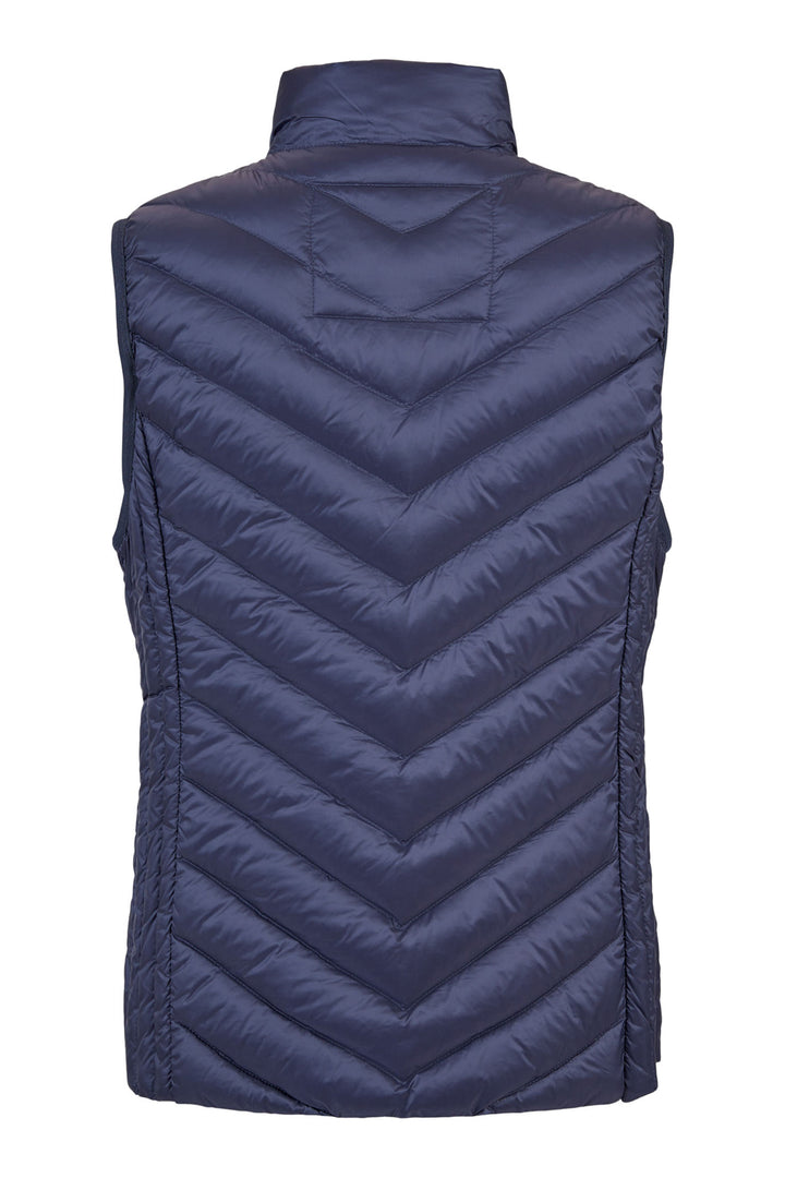 Frandsen 529 588 Navy Padded Gilet - Dotique