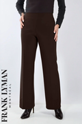 Frank Lyman 233015 Brown Mocha Straight Leg Trousers