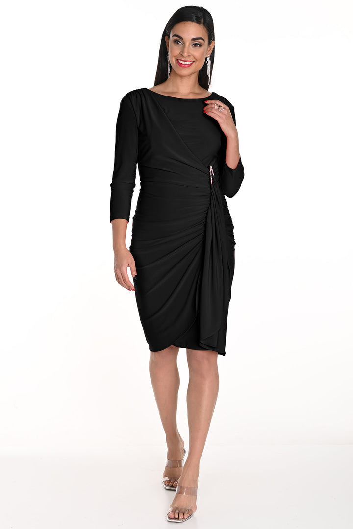 Frank Lyman 249011 Black Cocktail Occasion Dress - Dotique