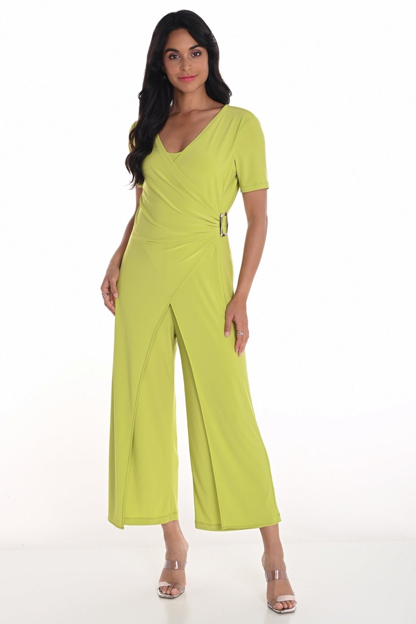 Frank Lyman 251027 Lime Jumpsuit - Dotique