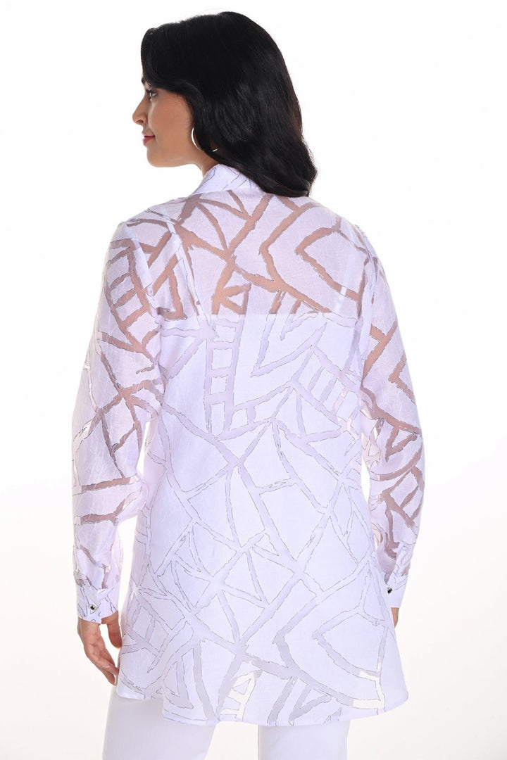 Frank Lyman 251107 White/ Black Top - Dotique