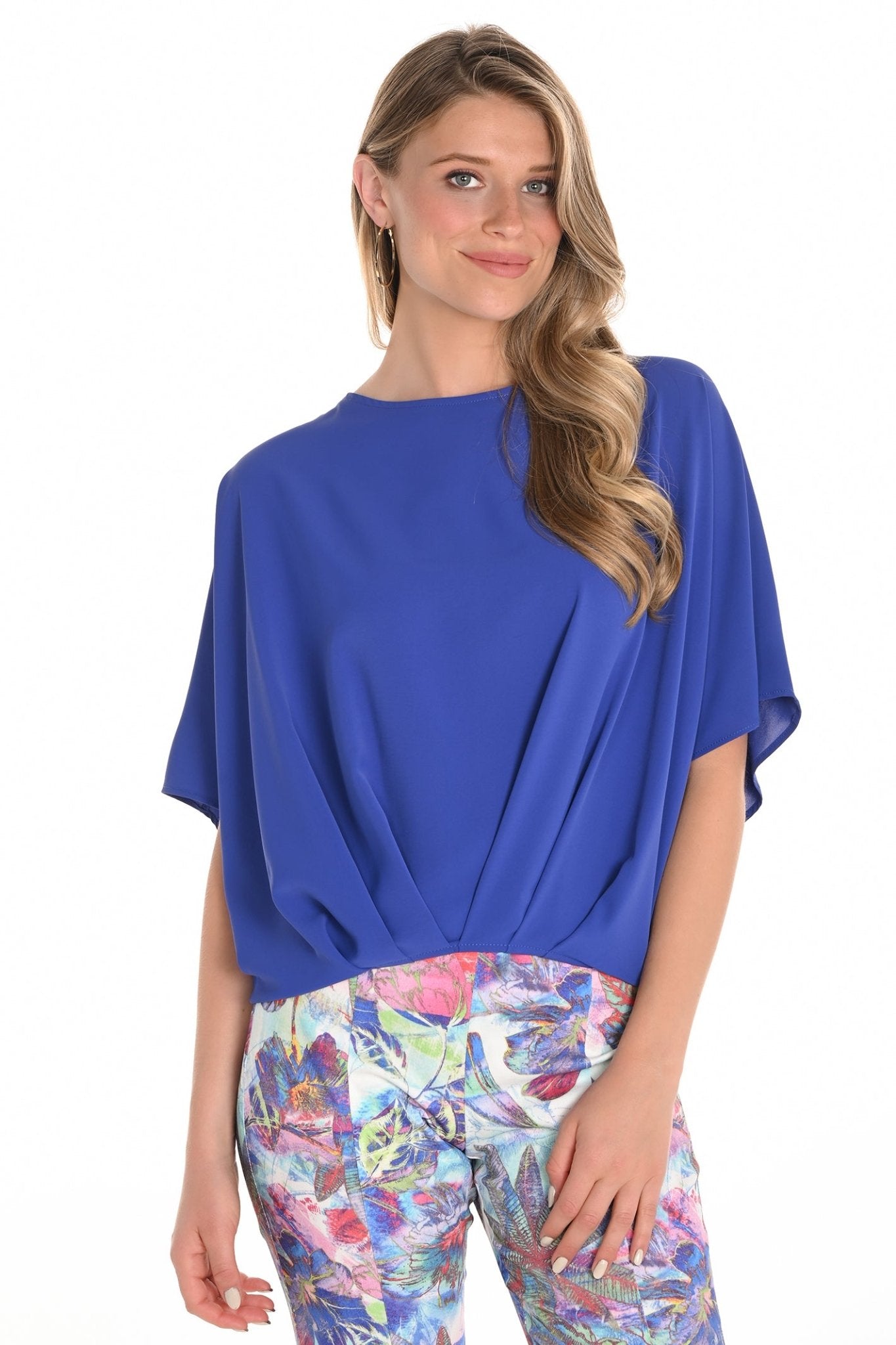 Frank Lyman 251136/251137 Periwinkle Top and Trouser Set - Dotique