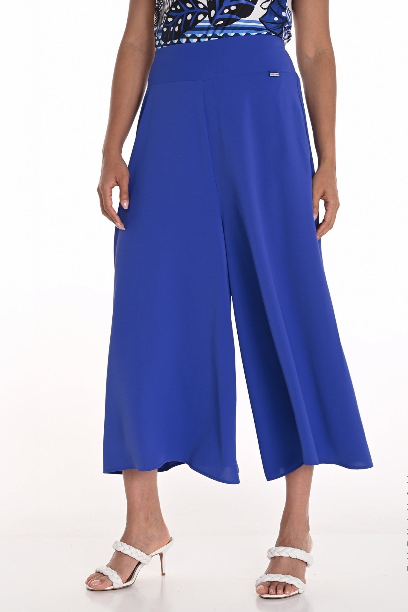 Frank Lyman 251136/251137 Periwinkle Top and Trouser Set - Dotique