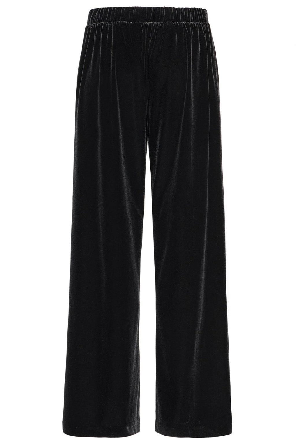 Fransa 20611647 FRDONNA Meteorite Black Velvet Trousers - Dotique - Fransa