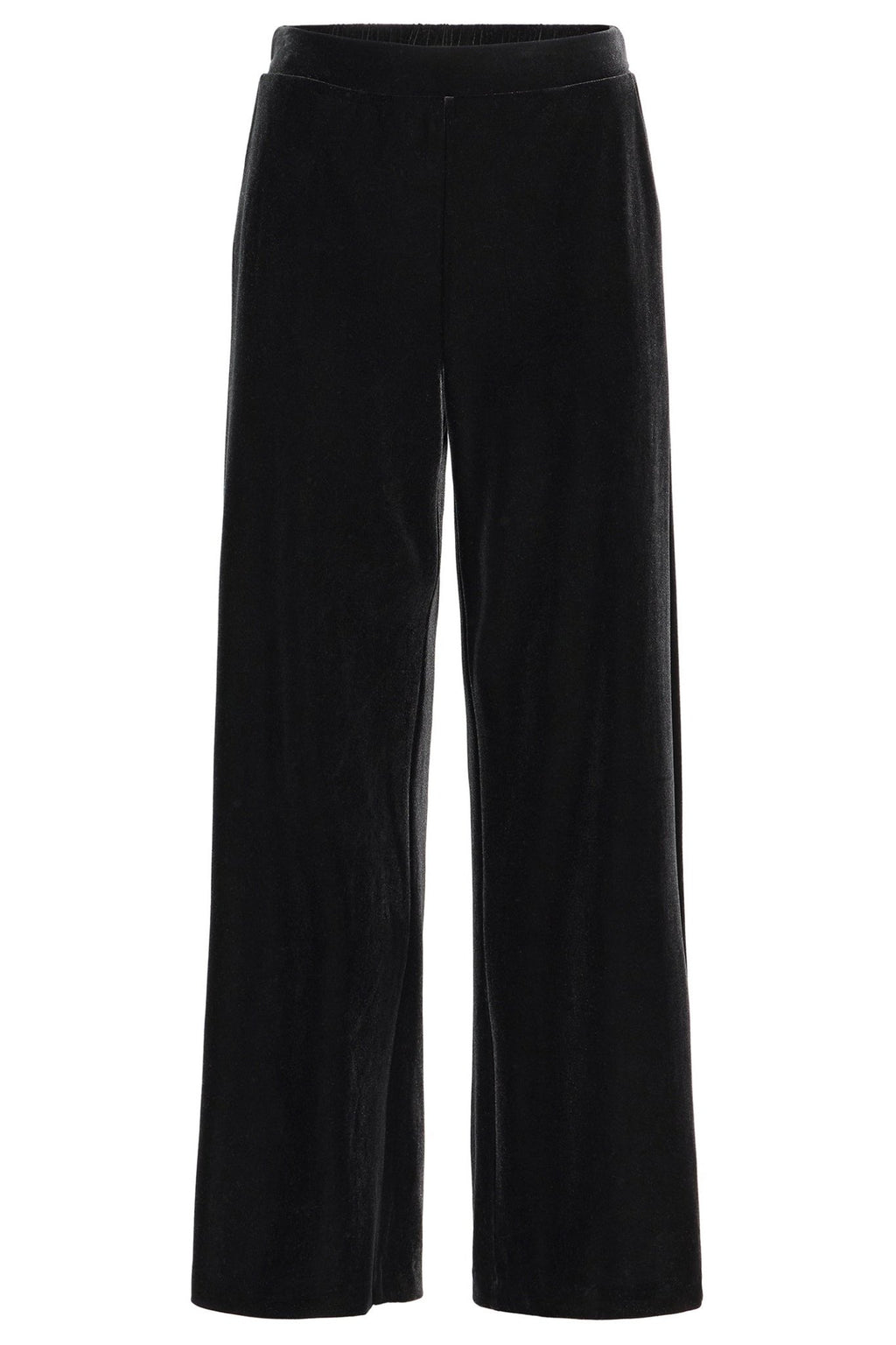 Fransa 20611647 FRDONNA Meteorite Black Velvet Trousers - Dotique - Fransa