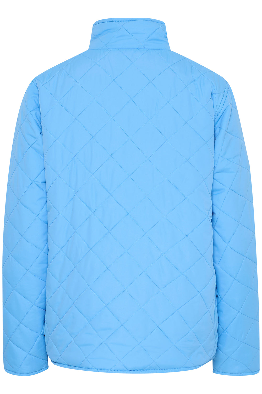 Fransa 20613230 FRMICHELLE JA Diamond Quilt Coat Azure Blue - Dotique