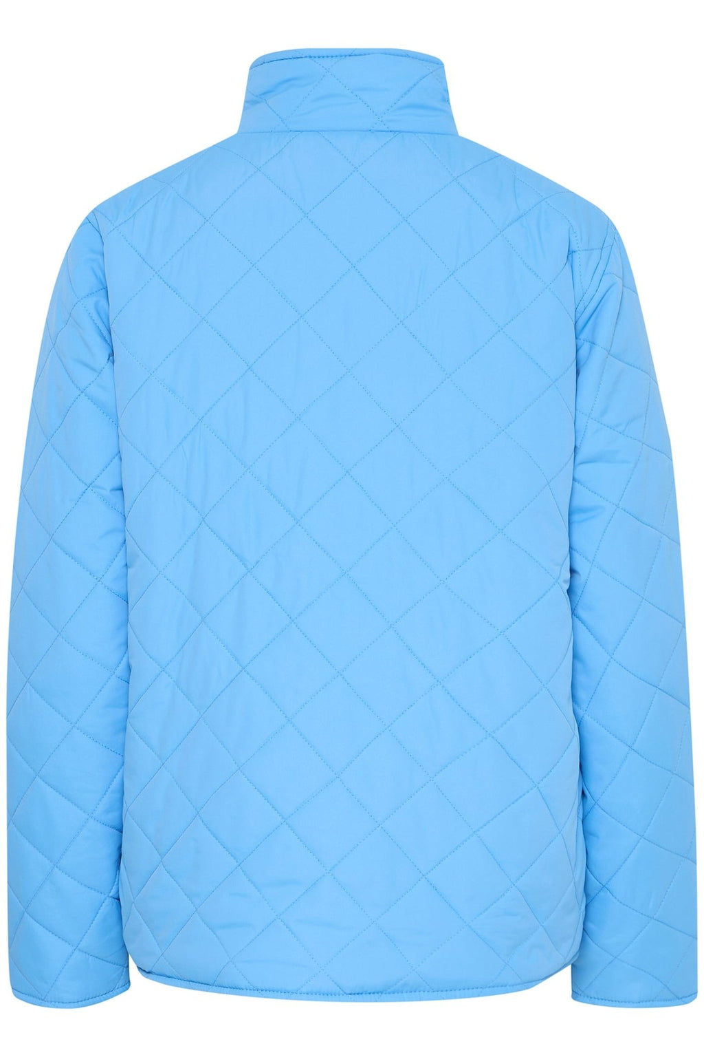 Fransa 20613230 FRMICHELLE JA Diamond Quilt Coat Azure Blue - Dotique