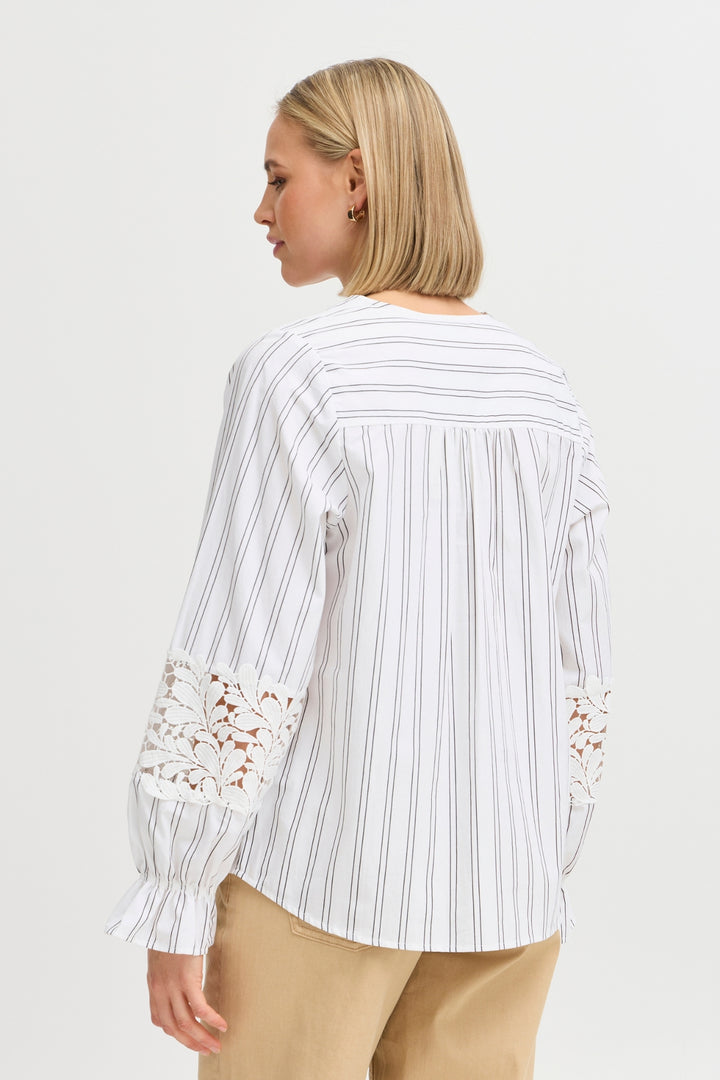 fransa-20615467-frfibe-sh-1-white-striped-cotton-blouse-with-lace-sleeve-detail-Dotique-