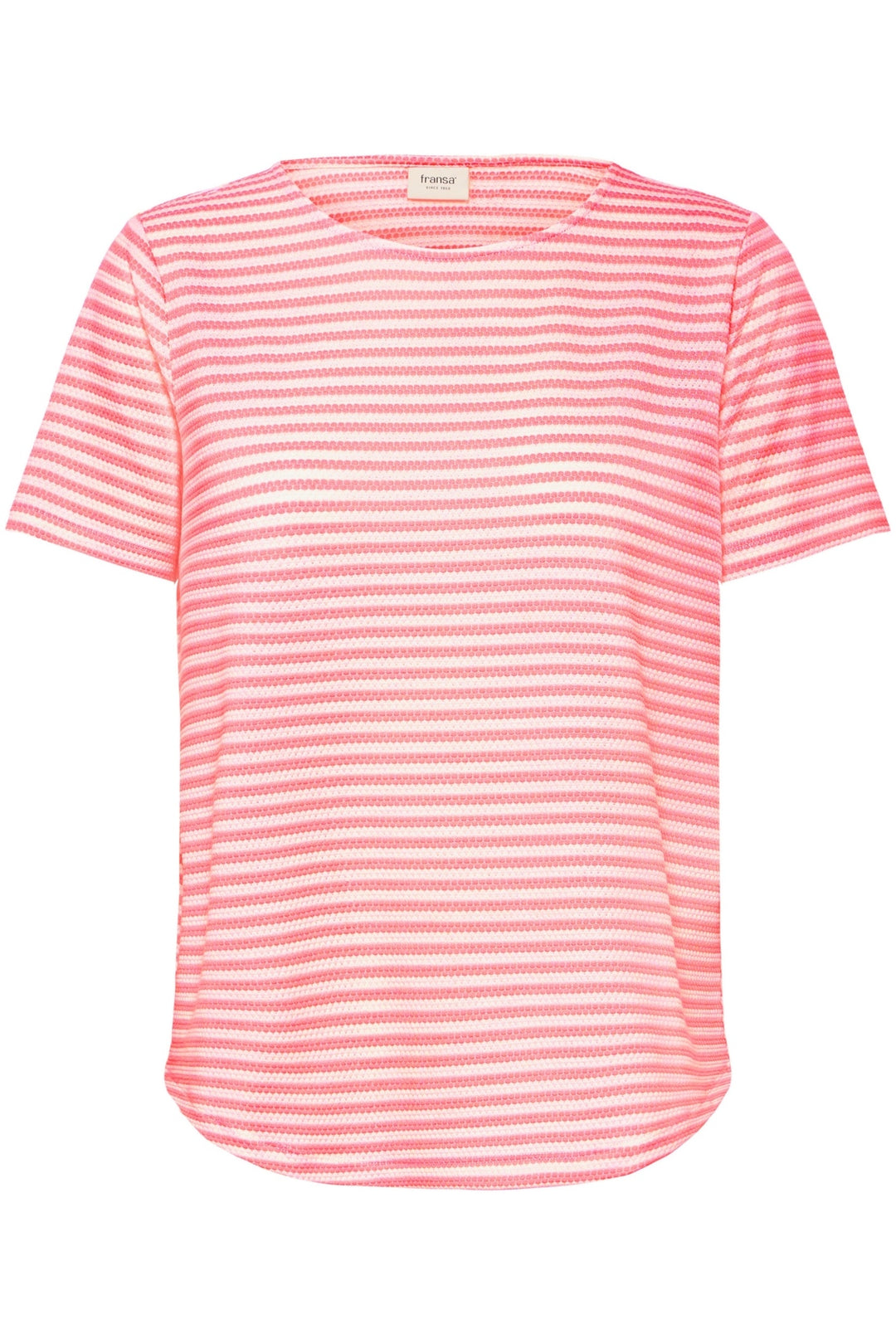 fransa-20615550-frjosie-tee-3-red-striped-t-shirt-DOTIQUE-