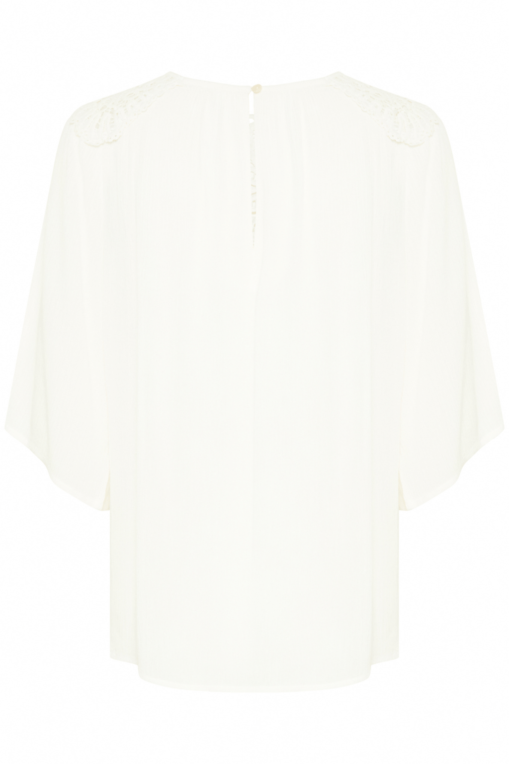 Fransa 20615664 Whisper White FRVANI BL 1 Top - Dotique