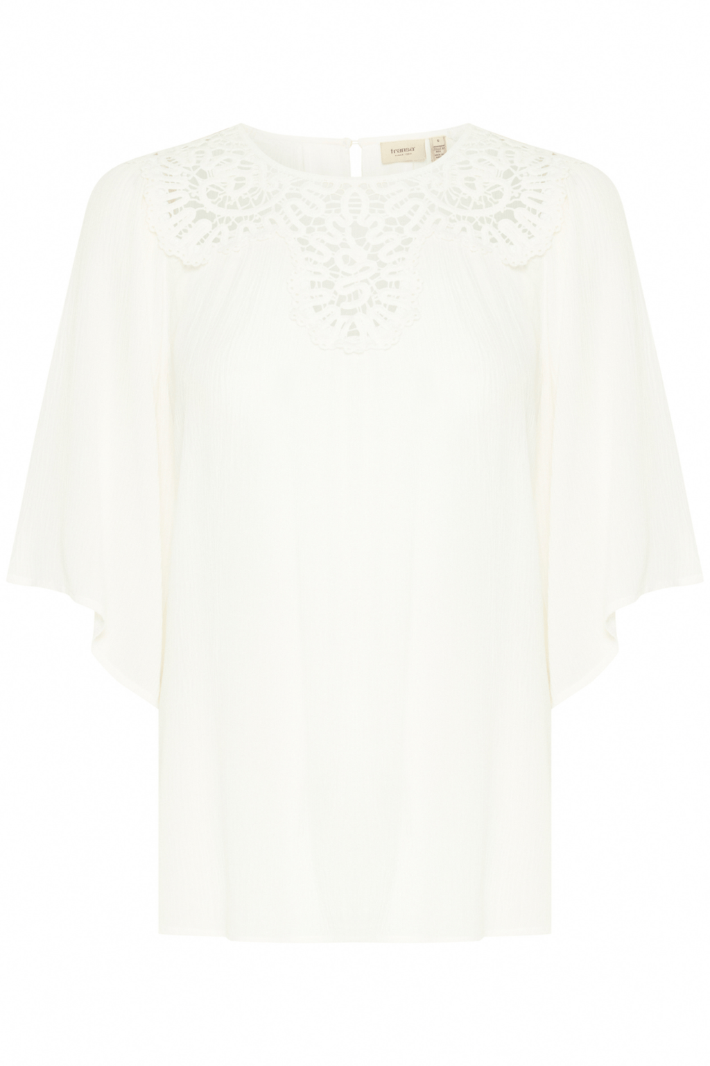 Fransa 20615664 Whisper White FRVANI BL 1 Top - Dotique