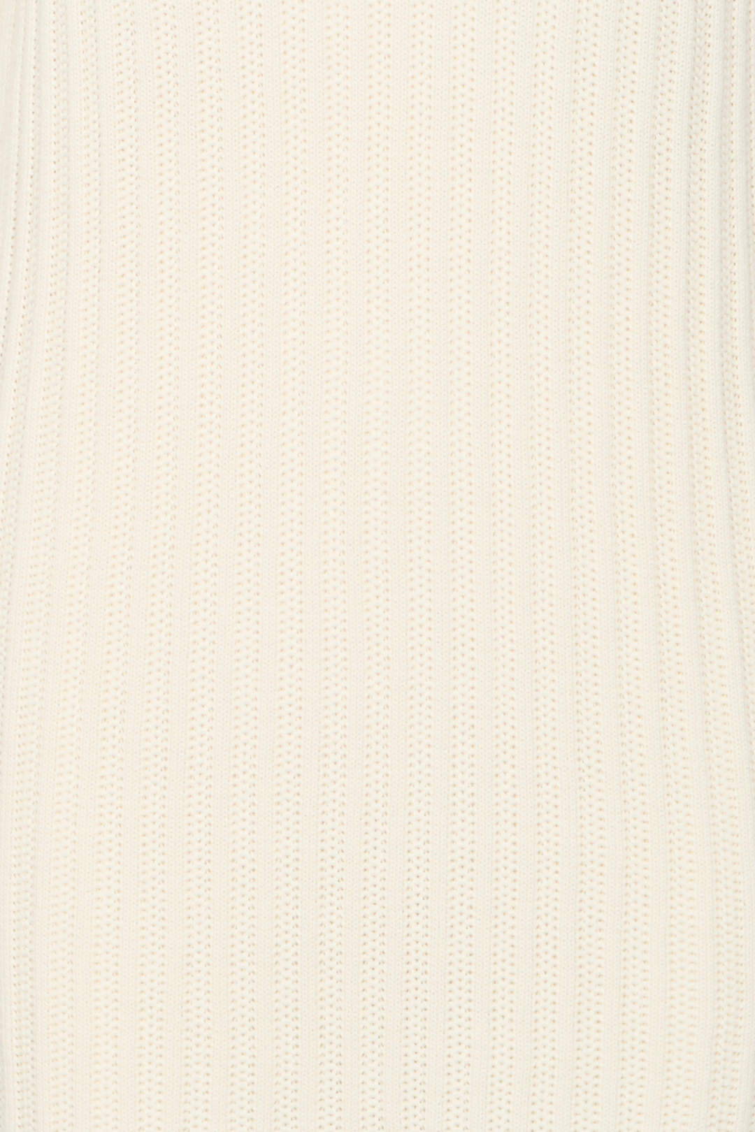 Fransa 20615698 FROFELINA DR 1 Knitted Dress with Collar and V-Neck Whisper White