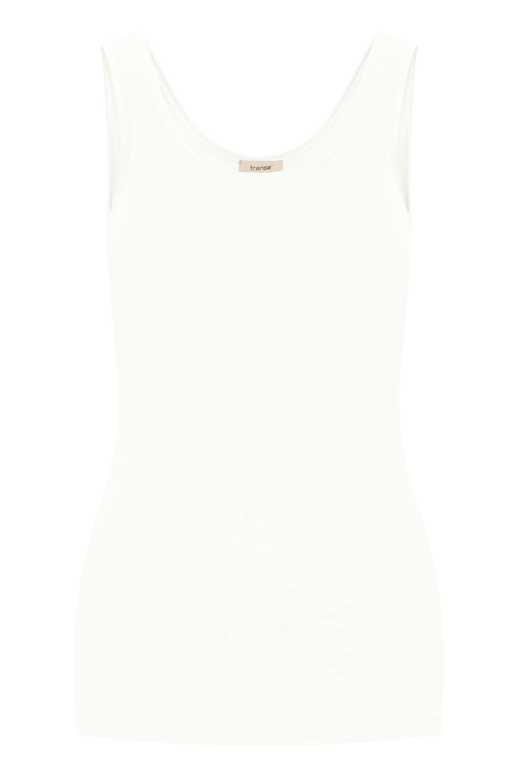 Fransa 20615759 FRZULU Top 11 Vest Top Blanc De Blanc - Dotique
