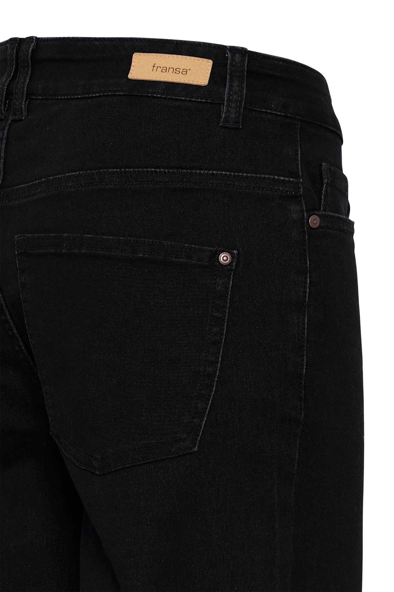 Fransa 20615854 FRLUXE HANNA Black Jeans L30 - Dotique - Fransa