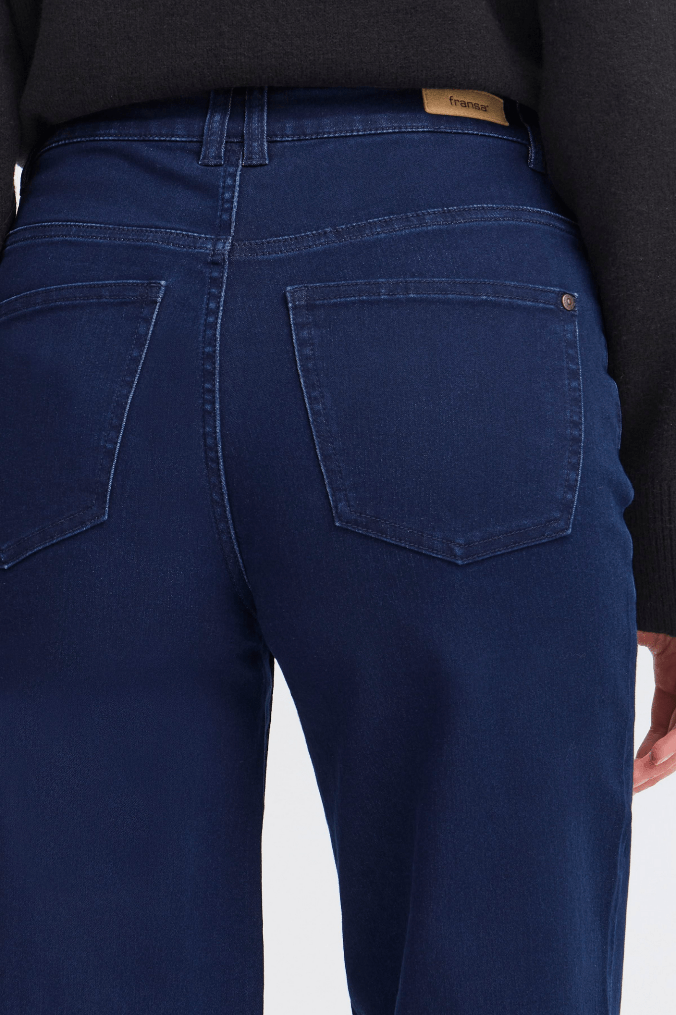 Fransa 20615854 FRLUXE HANNA Dark Blue Jeans L30 - Dotique - Fransa