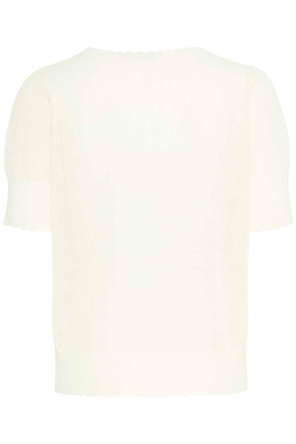 Fransa 20615952 FRHEDDA PU 1 T-Shirt Jumper Whisper White - Dotique