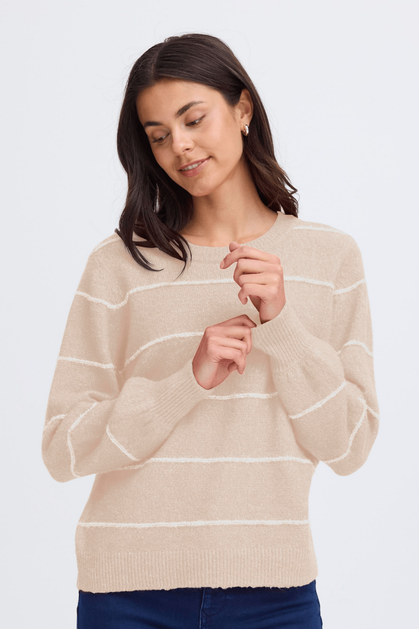 Fransa 20615961 FRKENDRA Feather Jumper - Dotique - Fransa