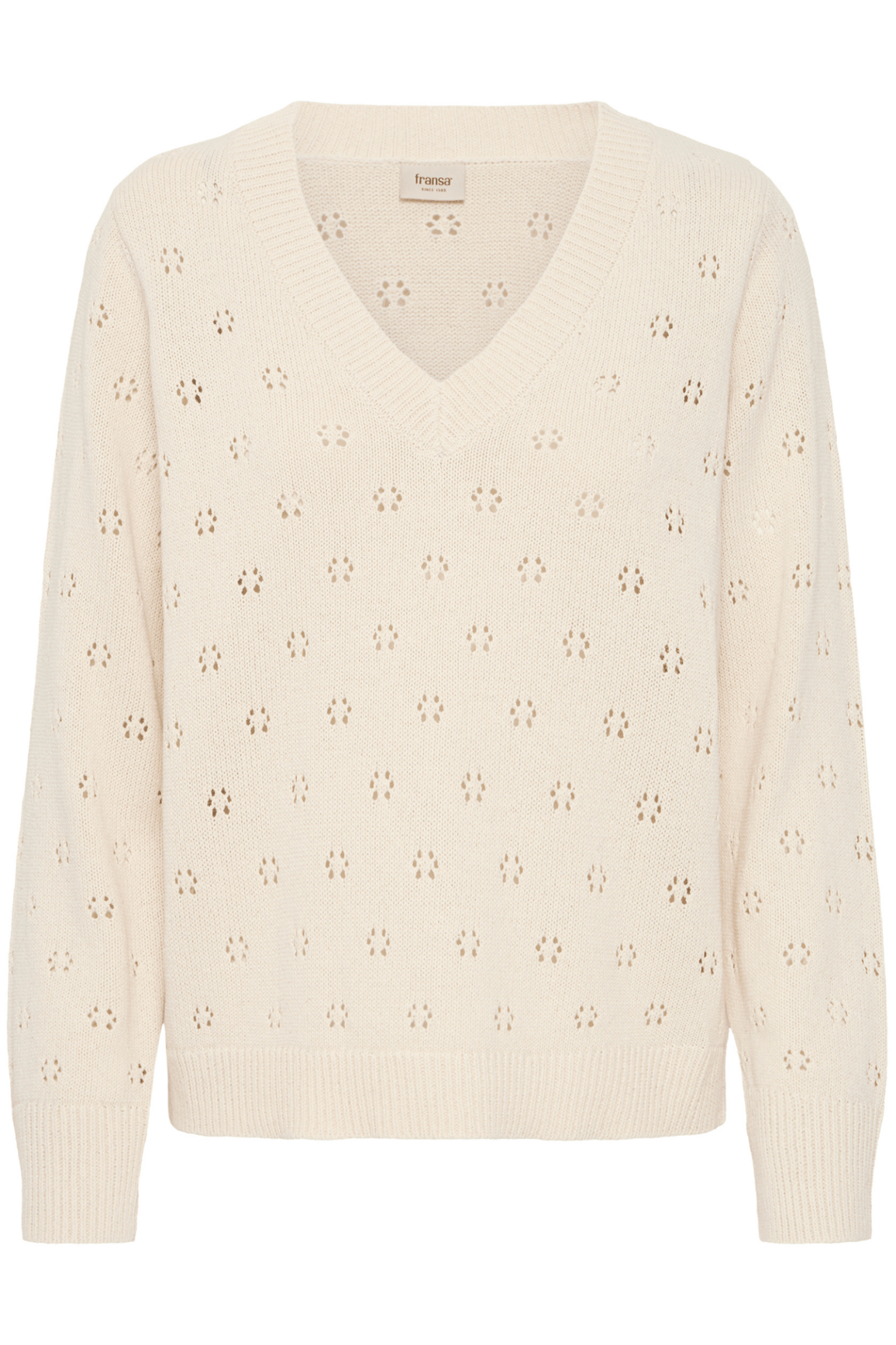 Fransa 20615979 FRKATALIN Whisper White Jumper - Dotique - Fransa