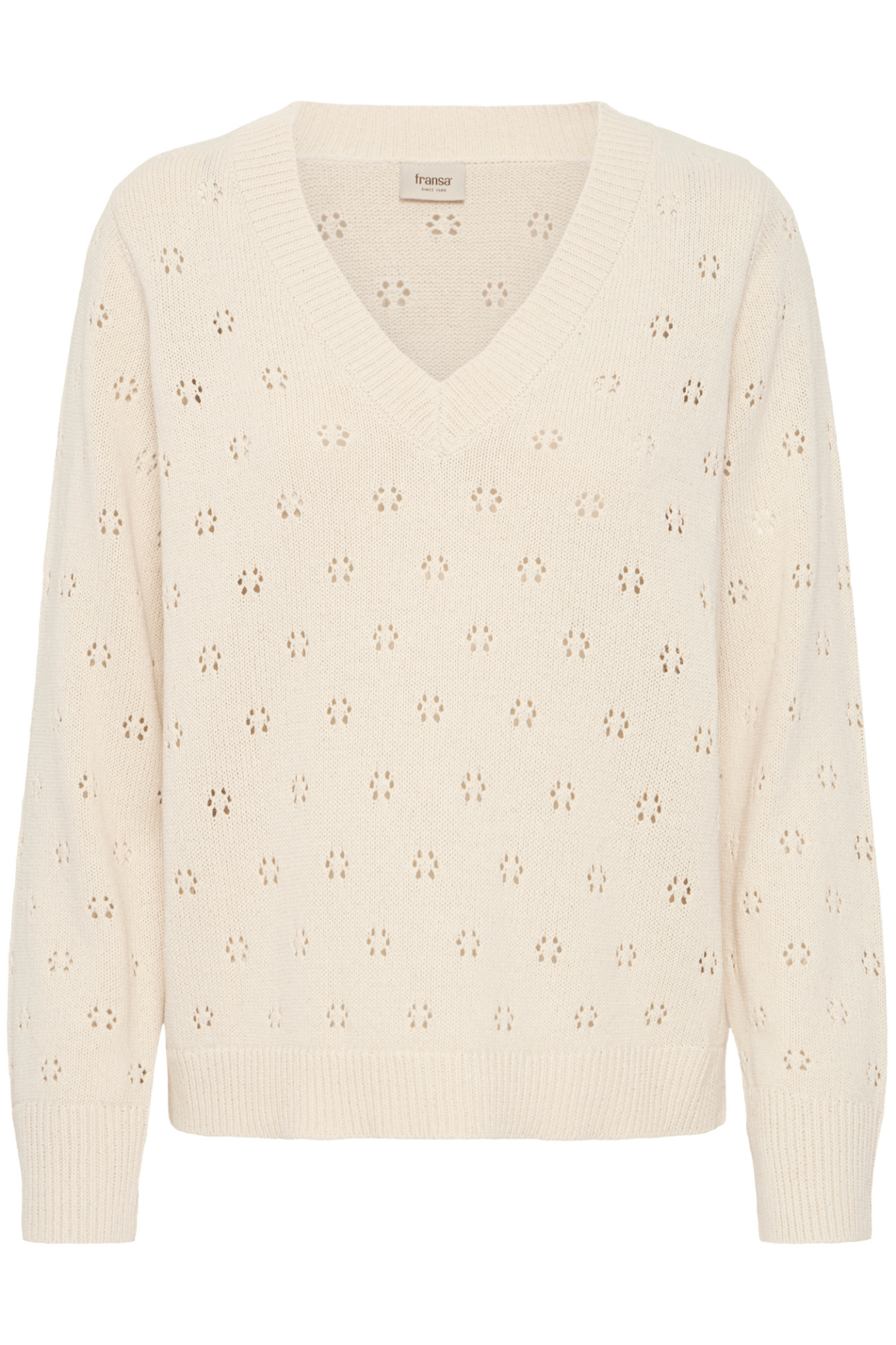Fransa 20615979 FRKATALIN Whisper White Jumper - Dotique - Fransa