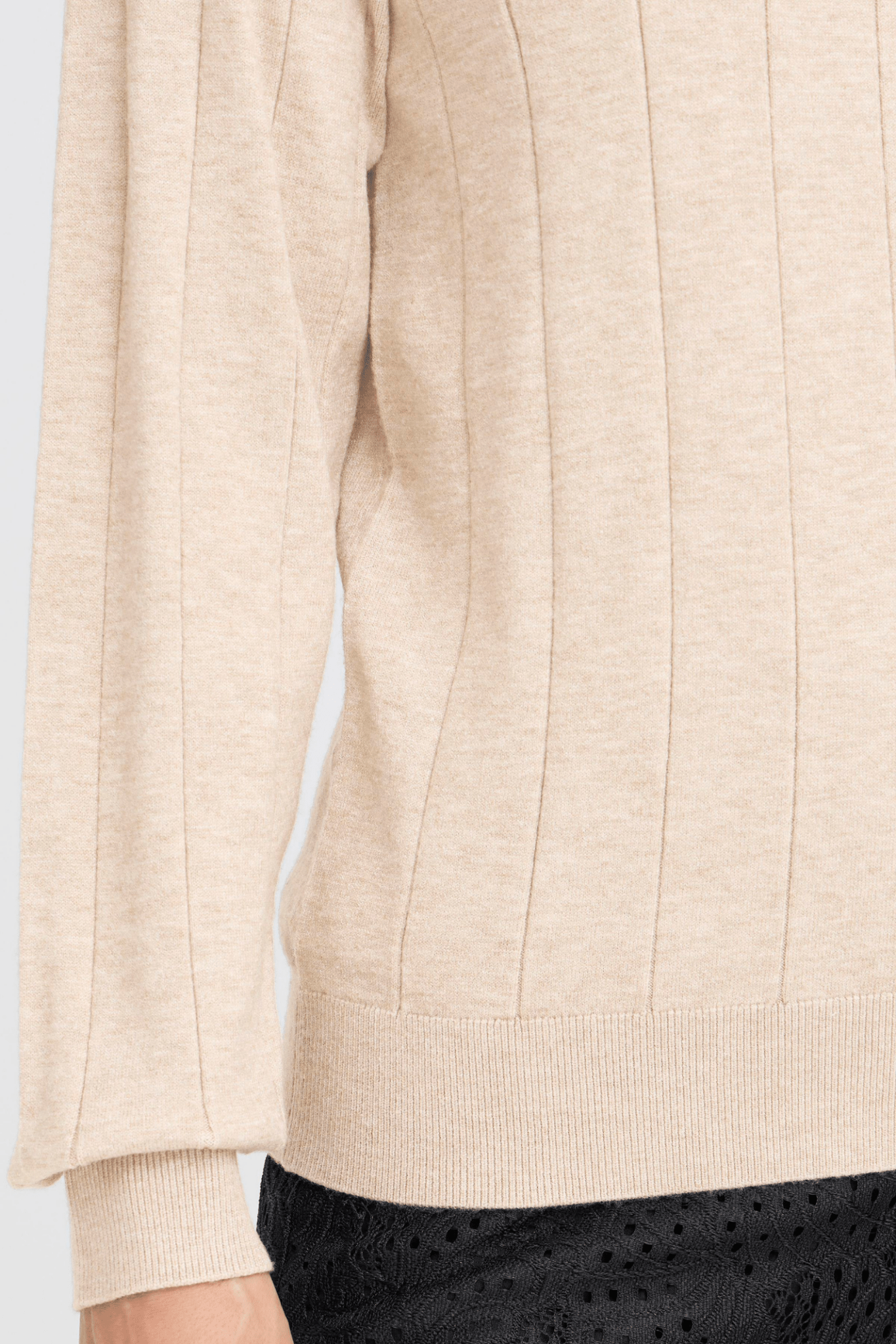 Fransa 20615994 FRKATA Feather Gray Melange Jumper - Dotique - Fransa