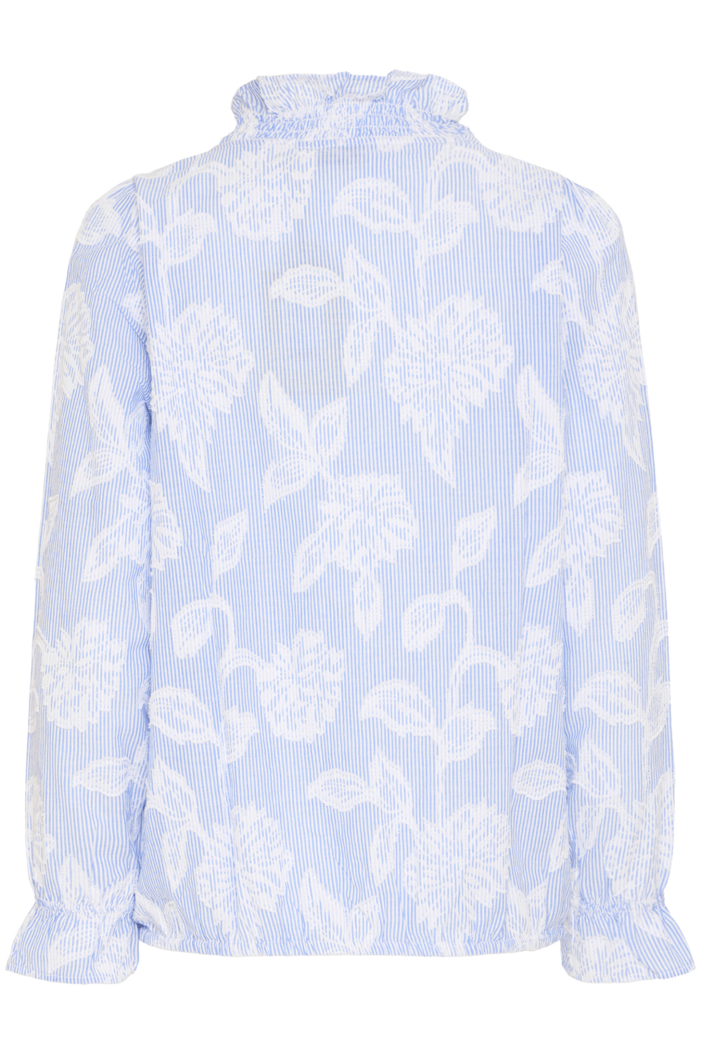 Fransa 20616005 FRLANI BL Cashmere Blue Blouse - Dotique - Fransa