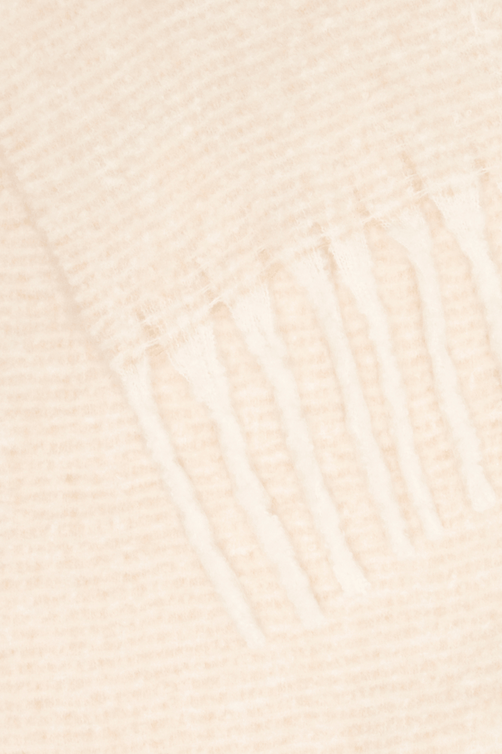 Fransa Frscarlett limestone cream scarf with soft texture and fringed ends, Dotique accessory

