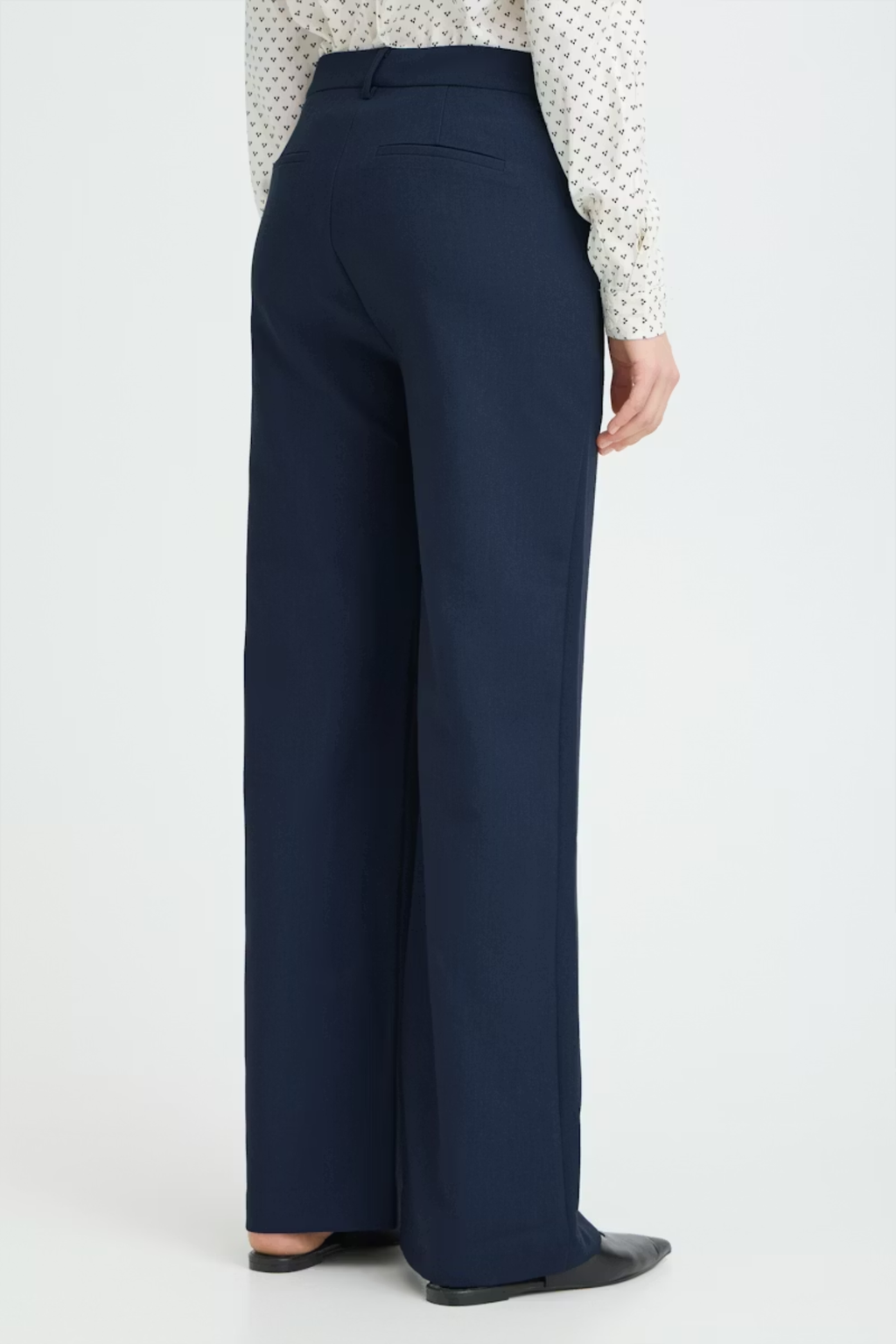 Fransa FRABIGAIL trousers 20617067 in Navy Blazer – women’s tailored trousers – Dotique