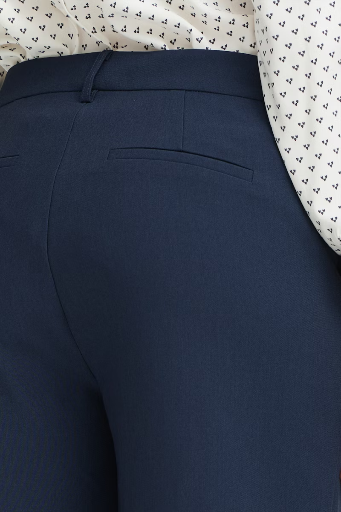 Fransa FRABIGAIL trousers 20617067 in Navy Blazer – women’s tailored trousers – Dotique