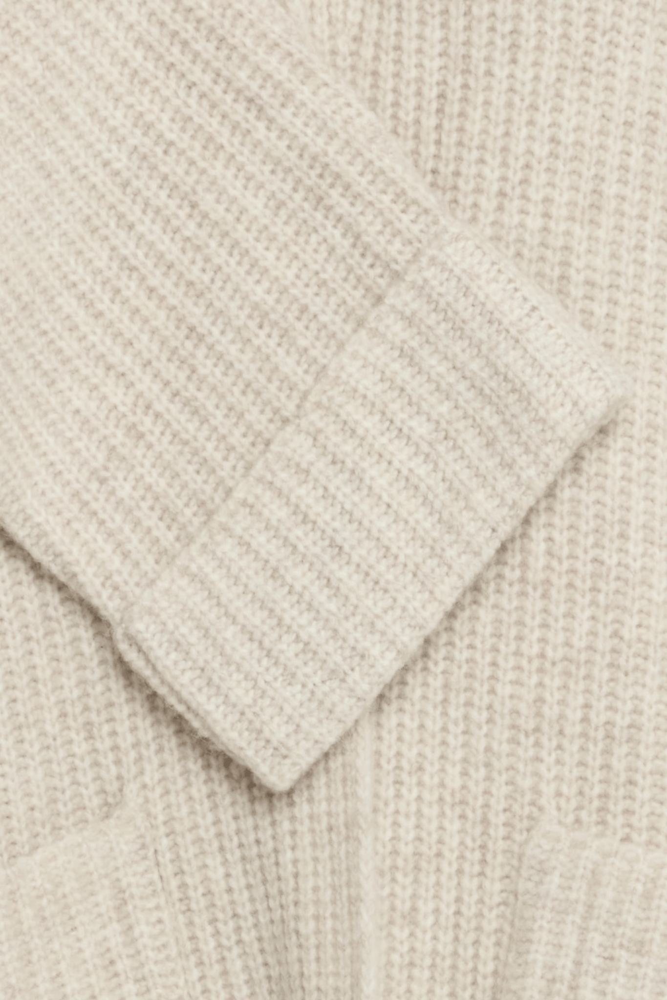 Fransa 20617149 FRbeverly Edge to Edge Cardigan Oatmeal Melange - Dotique - Fransa