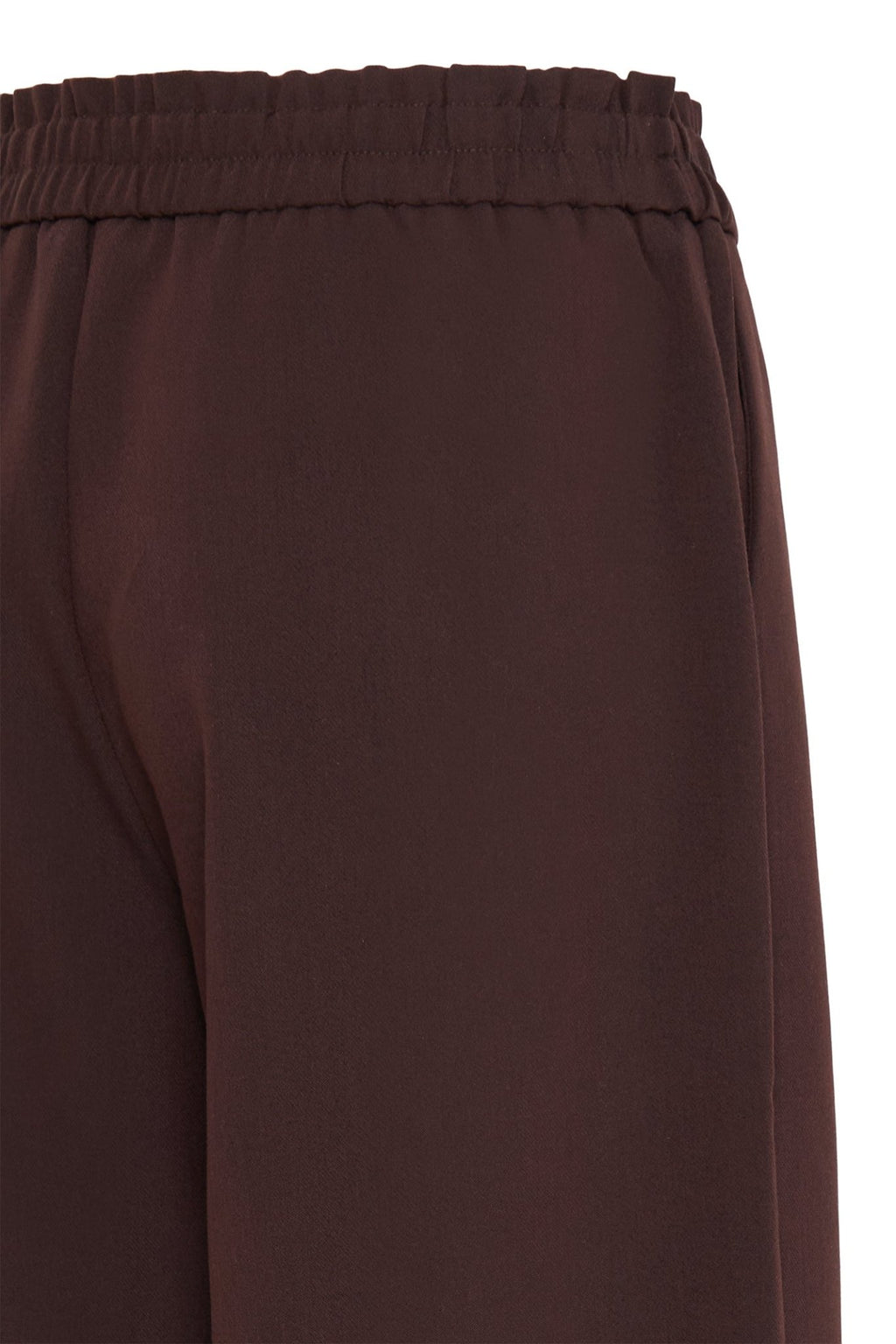 Fransa 20617264 FRABIGAIL Fudge Brown Melange Pull - On wide Leg Trousers - Dotique - Fransa
