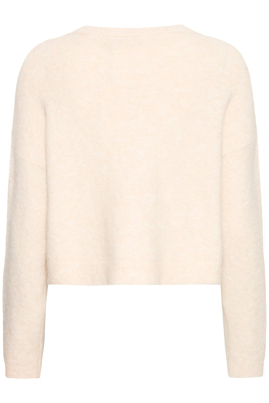 Fransa 20617317 FRKENDRA Oatmeal Melange Cardigan - Dotique - Fransa