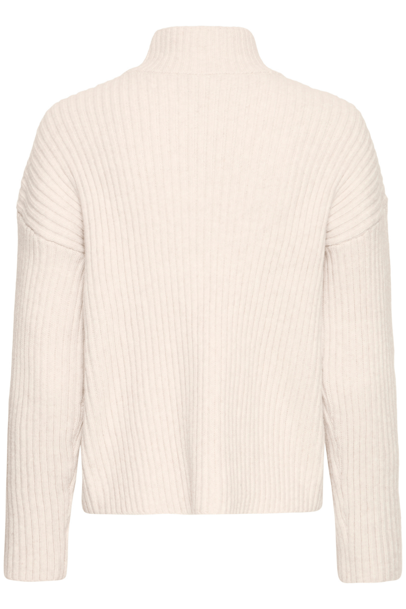Fransa 20617323 FRELLY Oatmeal Melange Jumper - Dotique - Fransa