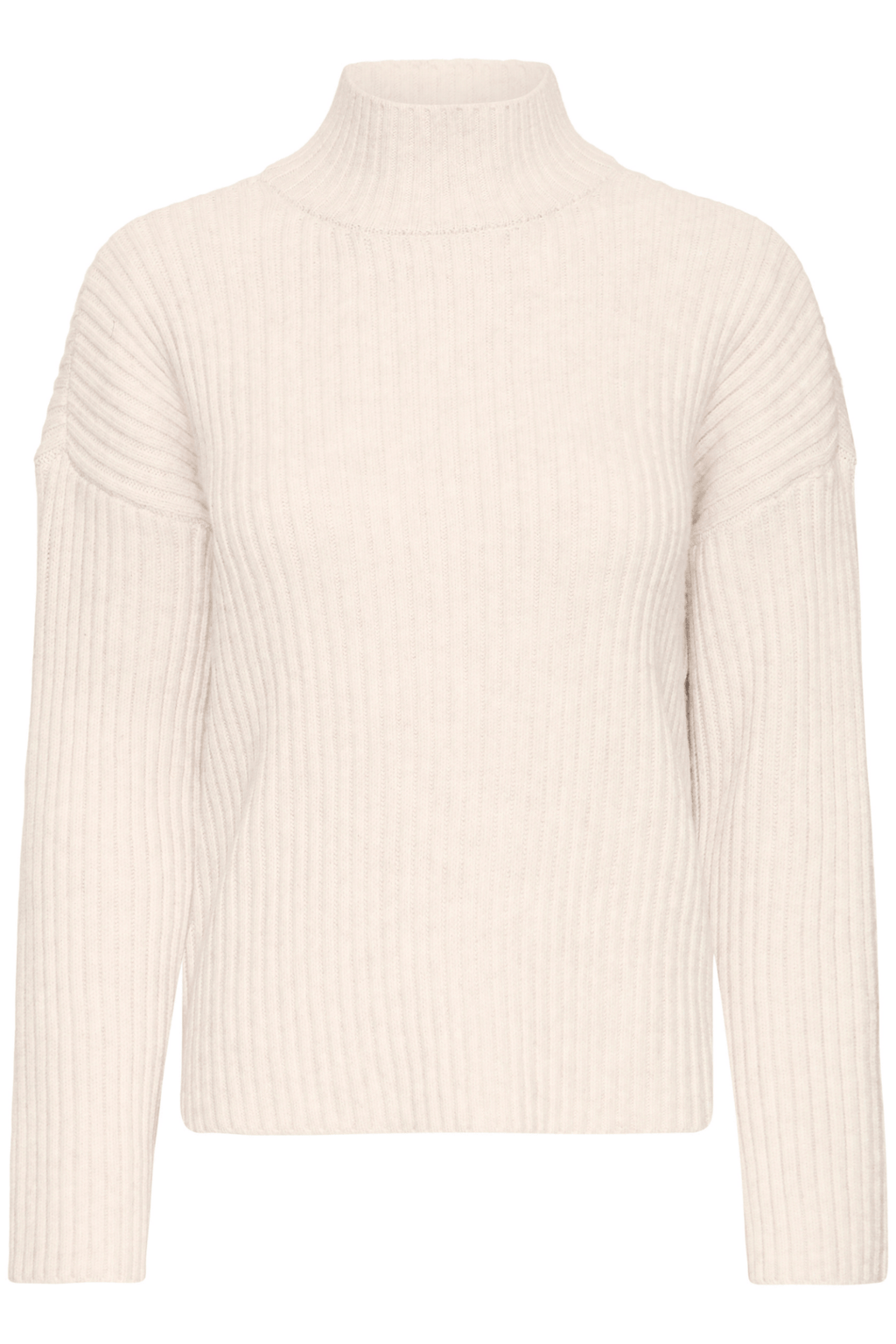 Fransa 20617323 FRELLY Oatmeal Melange Jumper - Dotique - Fransa