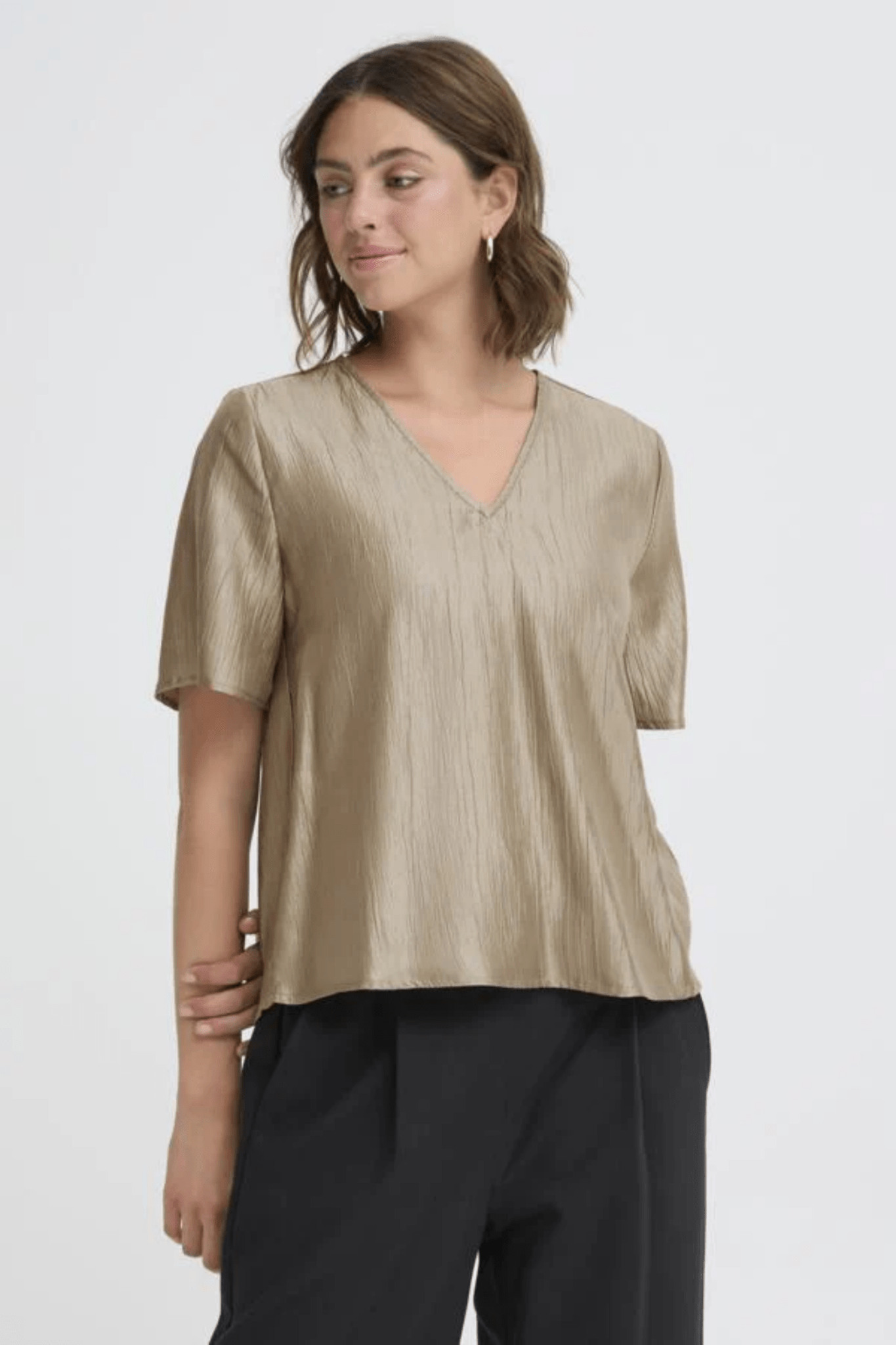 Fransa 20617359 FRYOSELIN BL Blouse Falcon - Dotique - Fransa