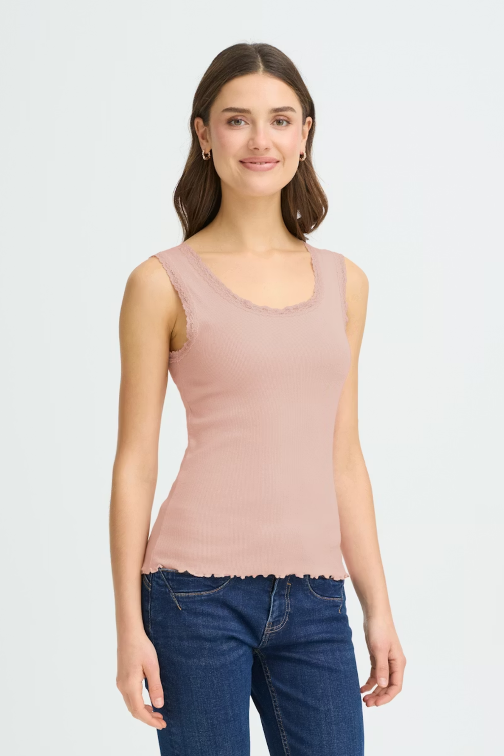 Fransa FRHIZAMOND top in Rose Smoke – women’s blouse – Dotique