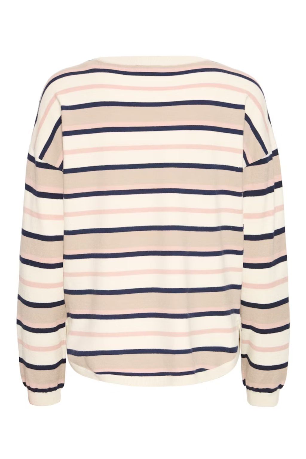 Fransa FRMELANI pullover in Rose Smoke Stripe – women’s knit jumper – Dotique