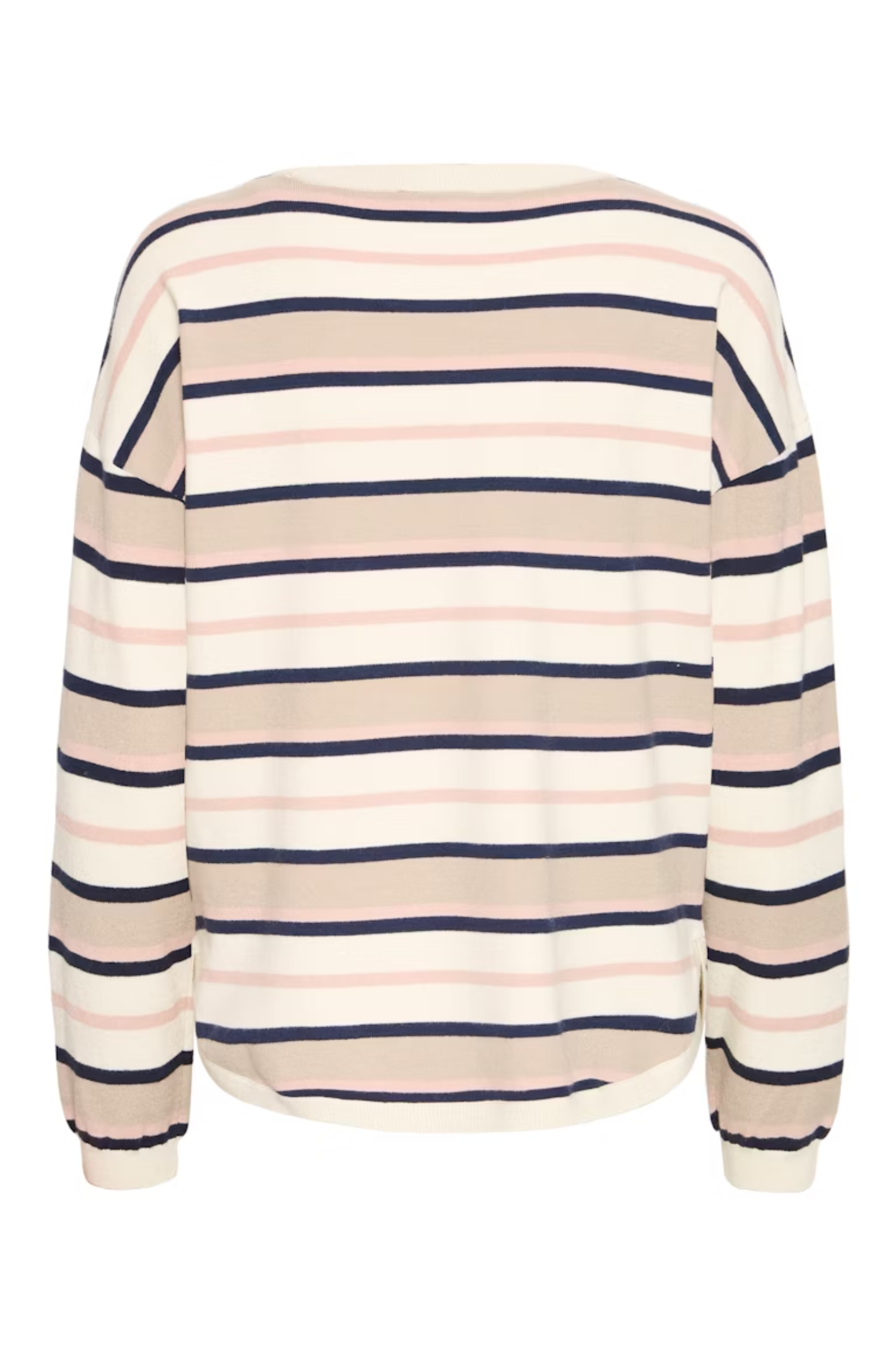 Fransa FRMELANI pullover in Rose Smoke Stripe – women’s knit jumper – Dotique