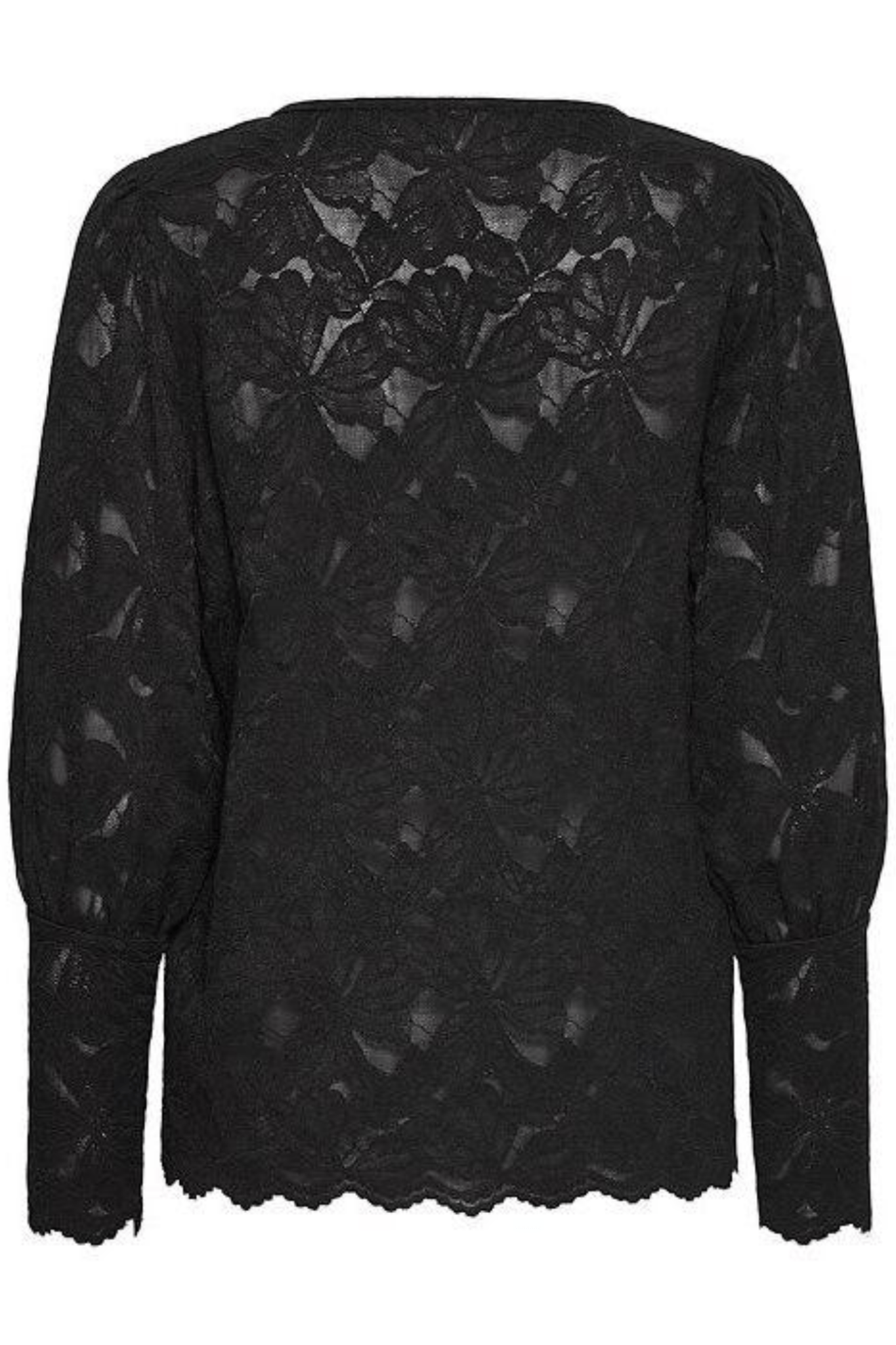 Fransa 20617655 FRMIRABELLE BL 2 Lace Top Meteorite - Dotique - Fransa