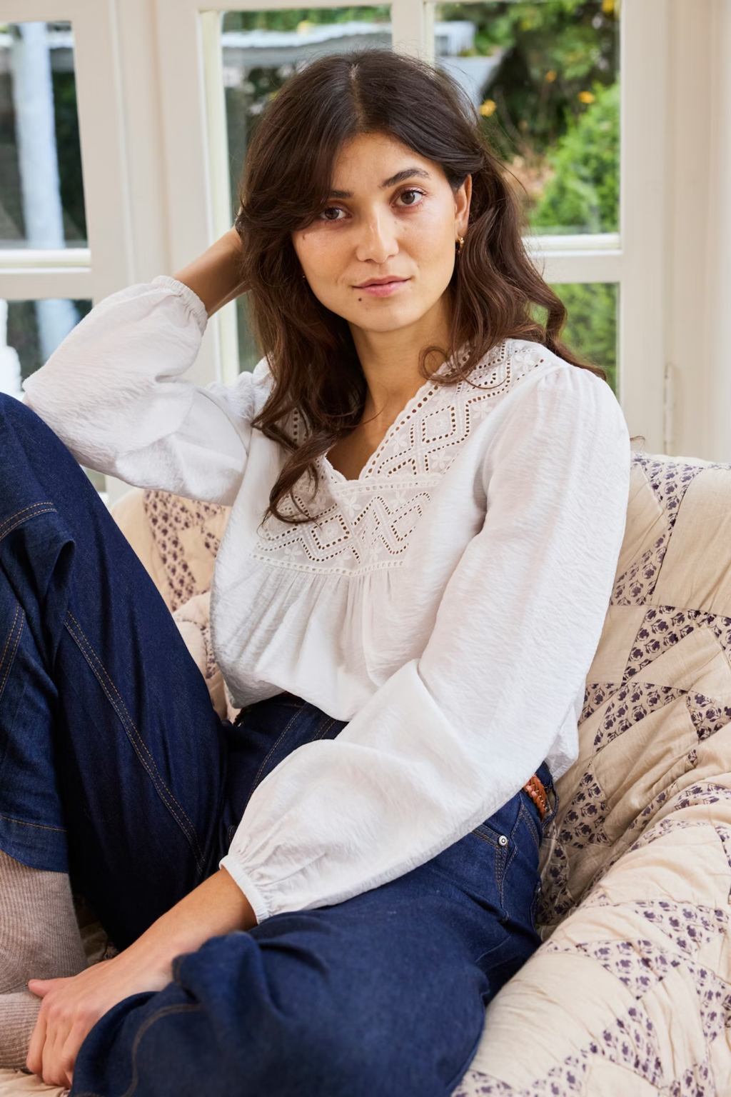 Fransa FRBLONDAS blouse style 20617813 in colour 114800 – women’s long-sleeve blouse