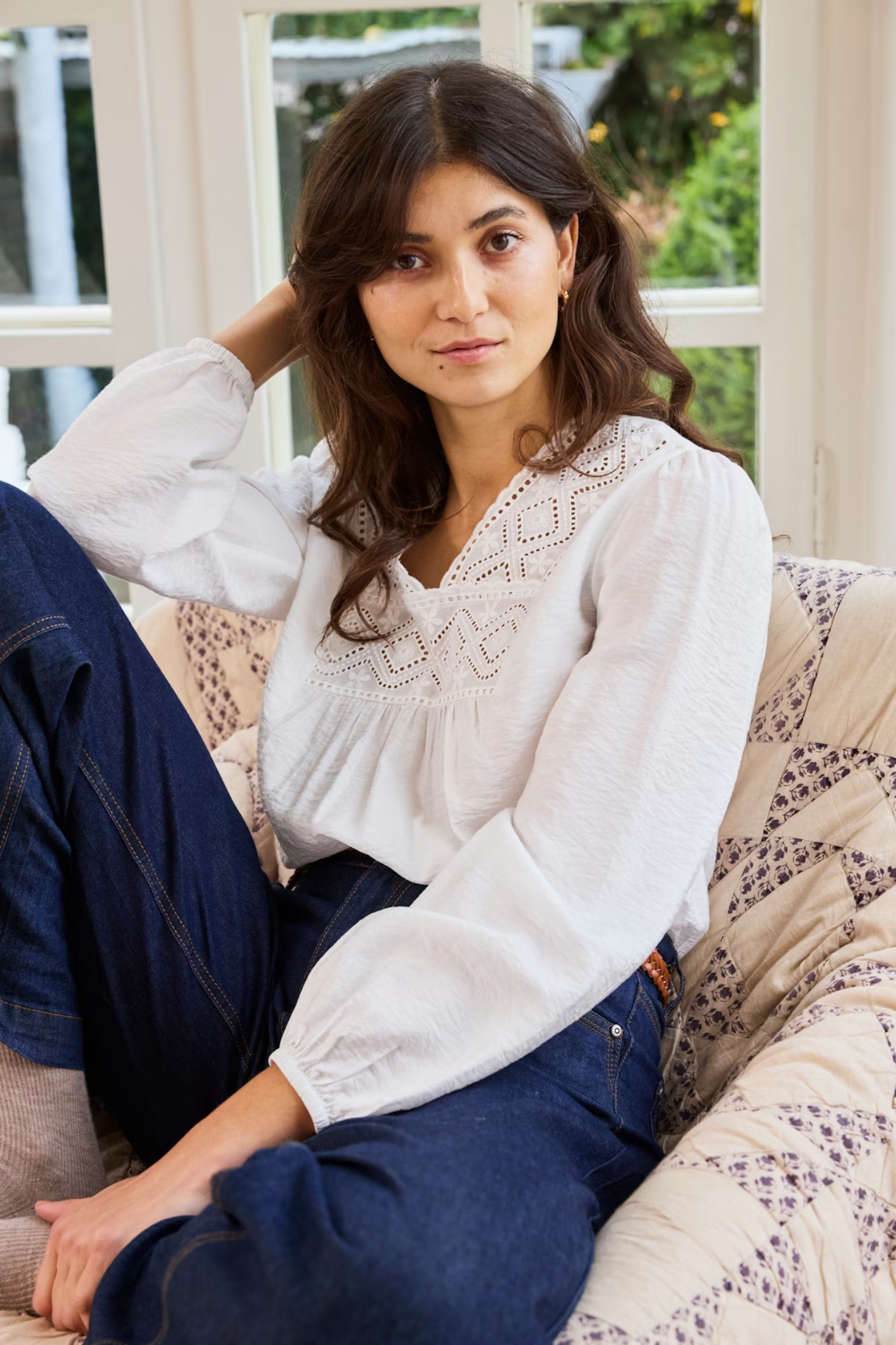 Fransa FRBLONDAS blouse style 20617813 in colour 114800 – women’s long-sleeve blouse