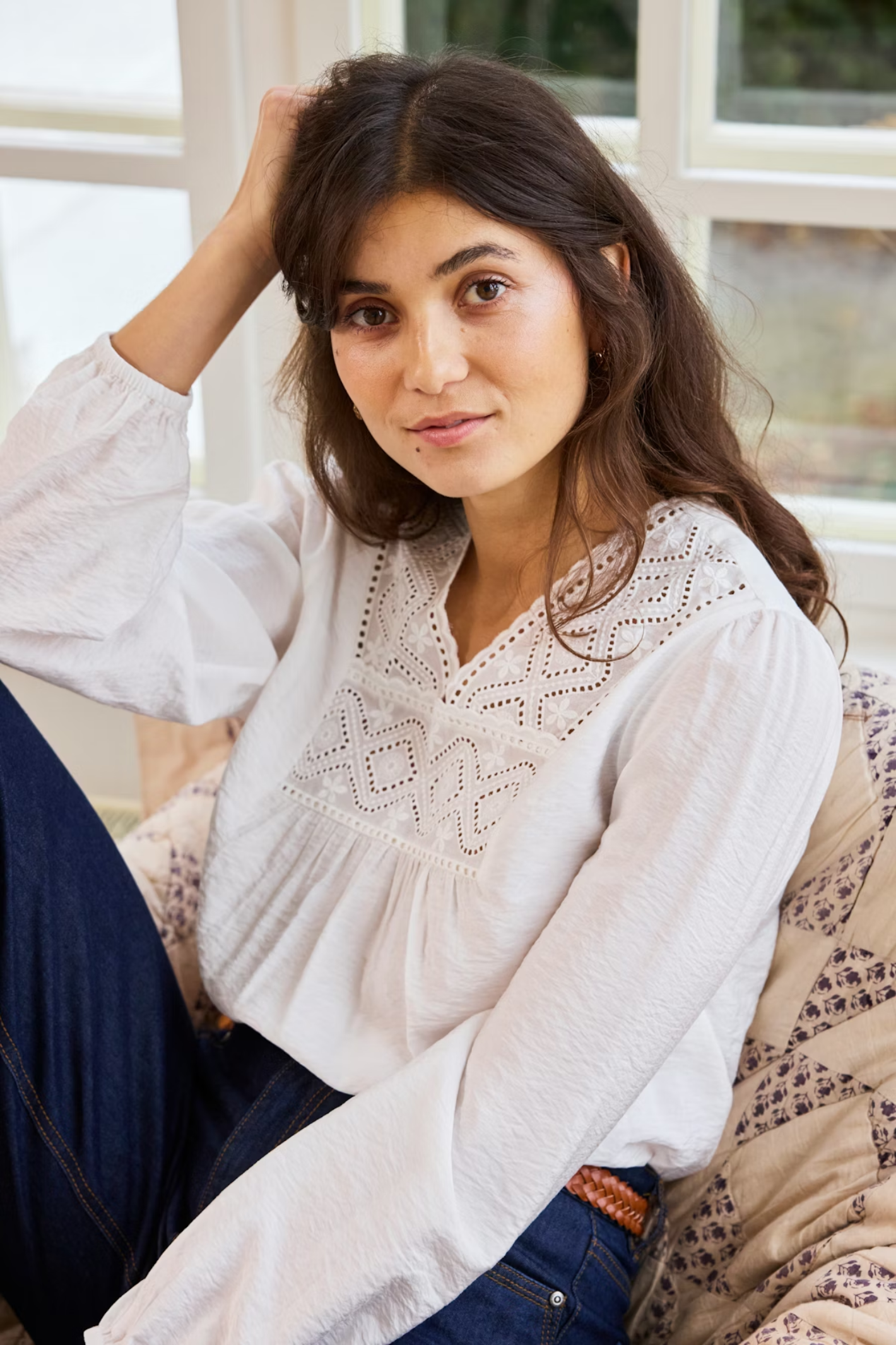 Fransa FRBLONDAS blouse style 20617813 in colour 114800 – women’s long-sleeve blouse