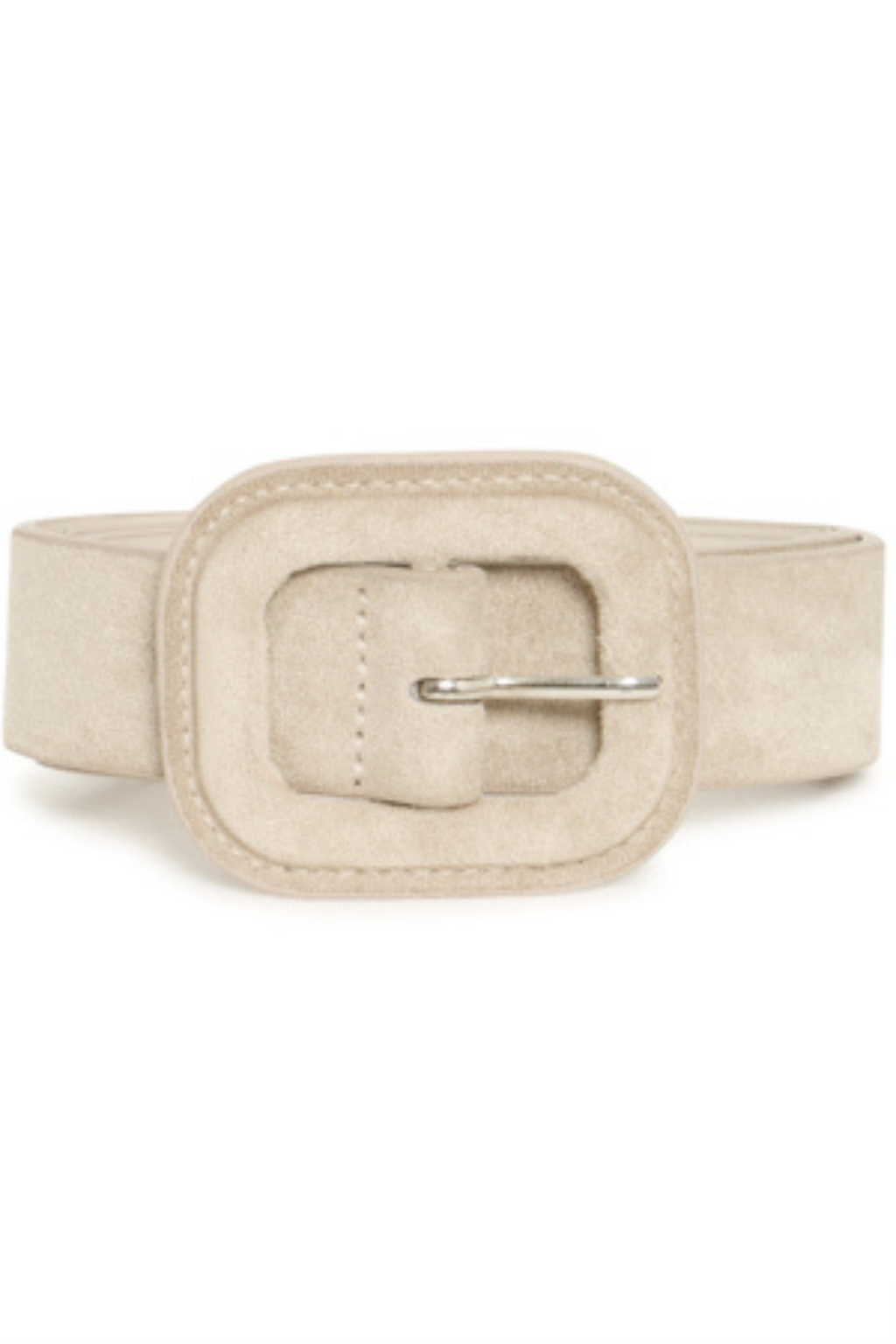 Fransa 20617819 FRMAGILA Faux Suede Belt Oxford Tan – Light Beige at Dotique