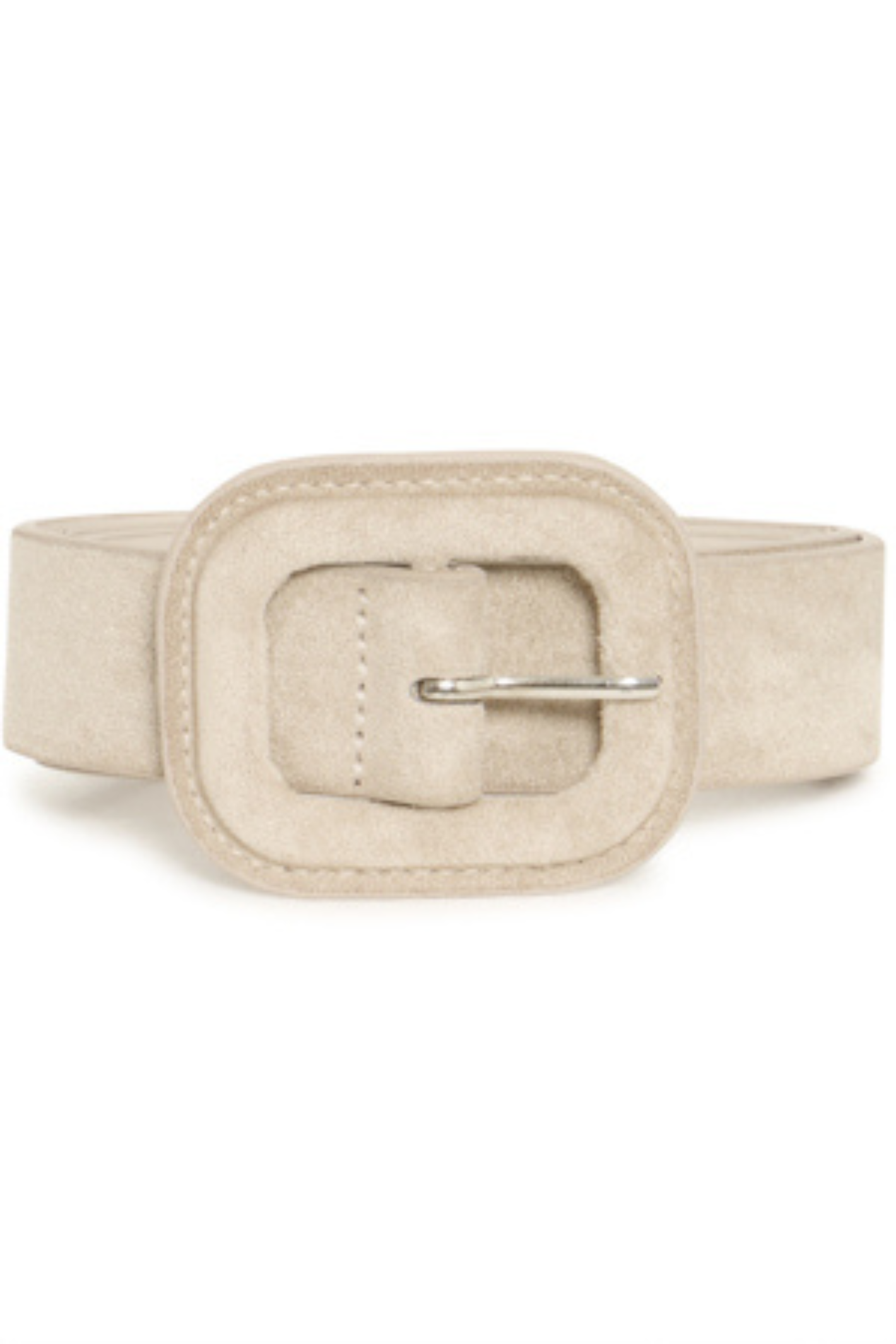 Fransa 20617819 FRMAGILA Faux Suede Belt Oxford Tan – Light Beige at Dotique