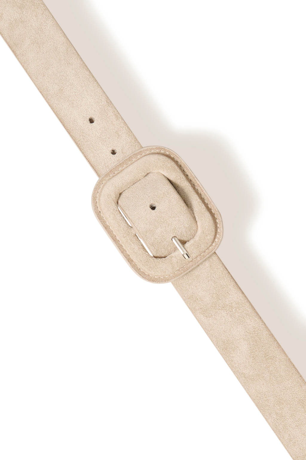 Fransa 20617819 FRMAGILA Faux Suede Belt Oxford Tan – Light Beige at Dotique