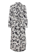 Fransa FRCINA DR 1 Black Mix Shirt Dress Front View