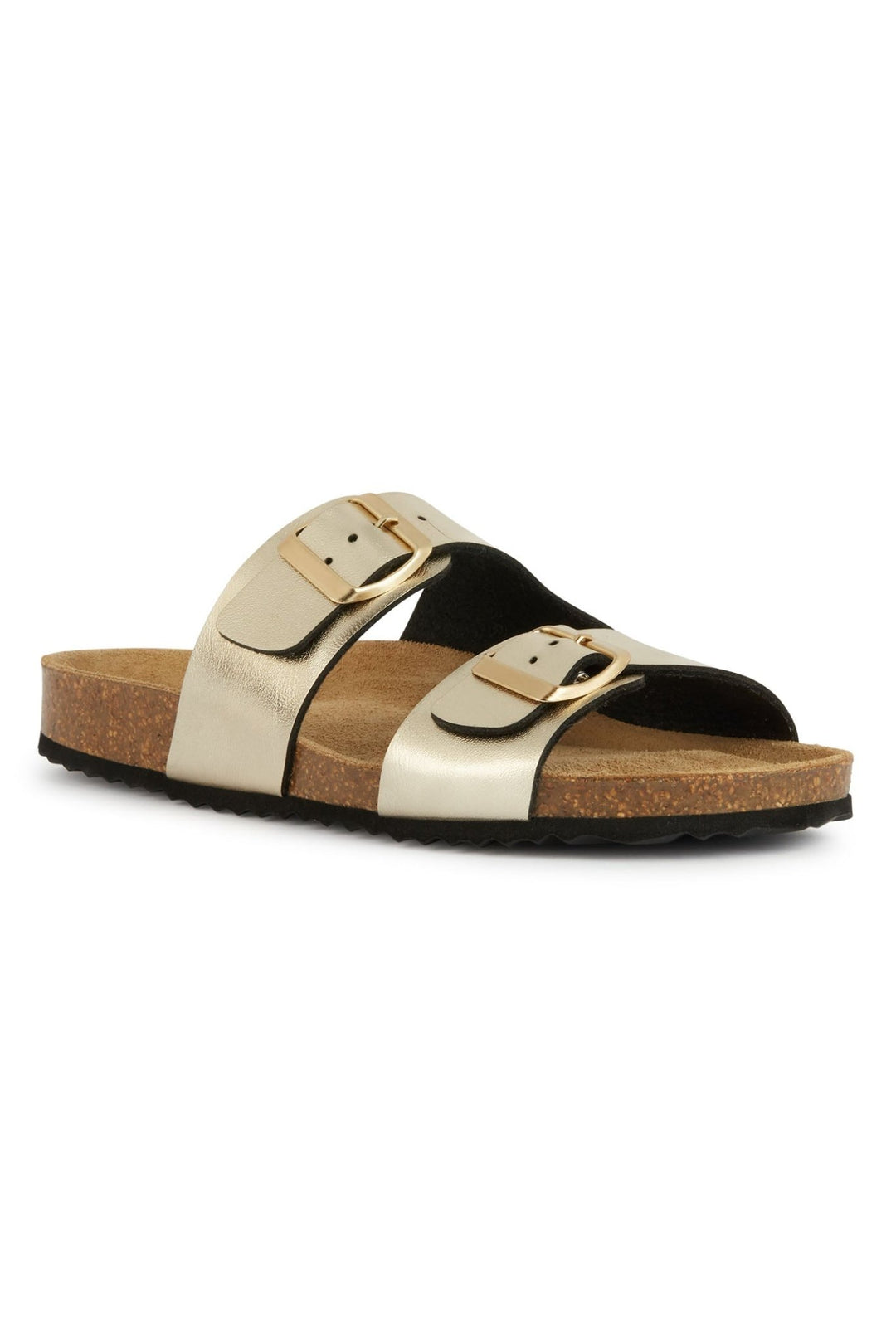Geox C2012 Brionia Sint Metal Lt Gold Sandals - Dotique