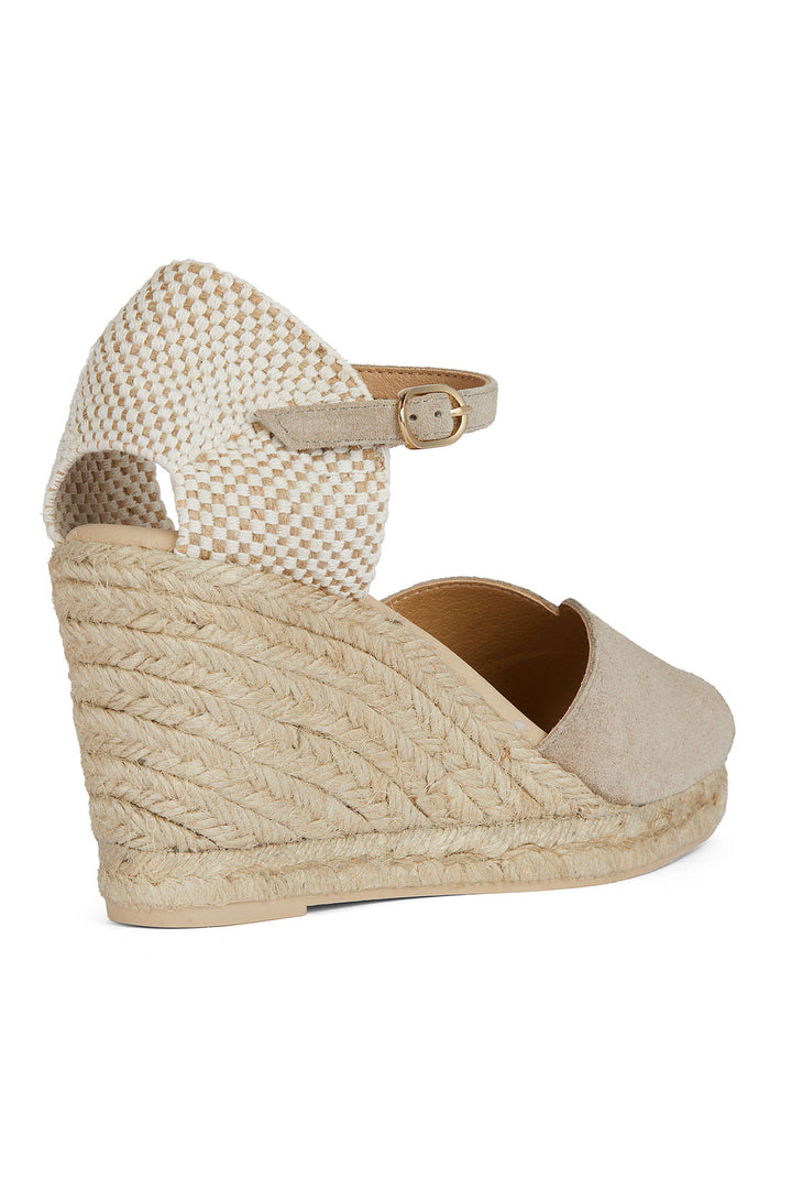 Geox C6738 Gelsa Scam Lt Taupe Sandals - Dotique